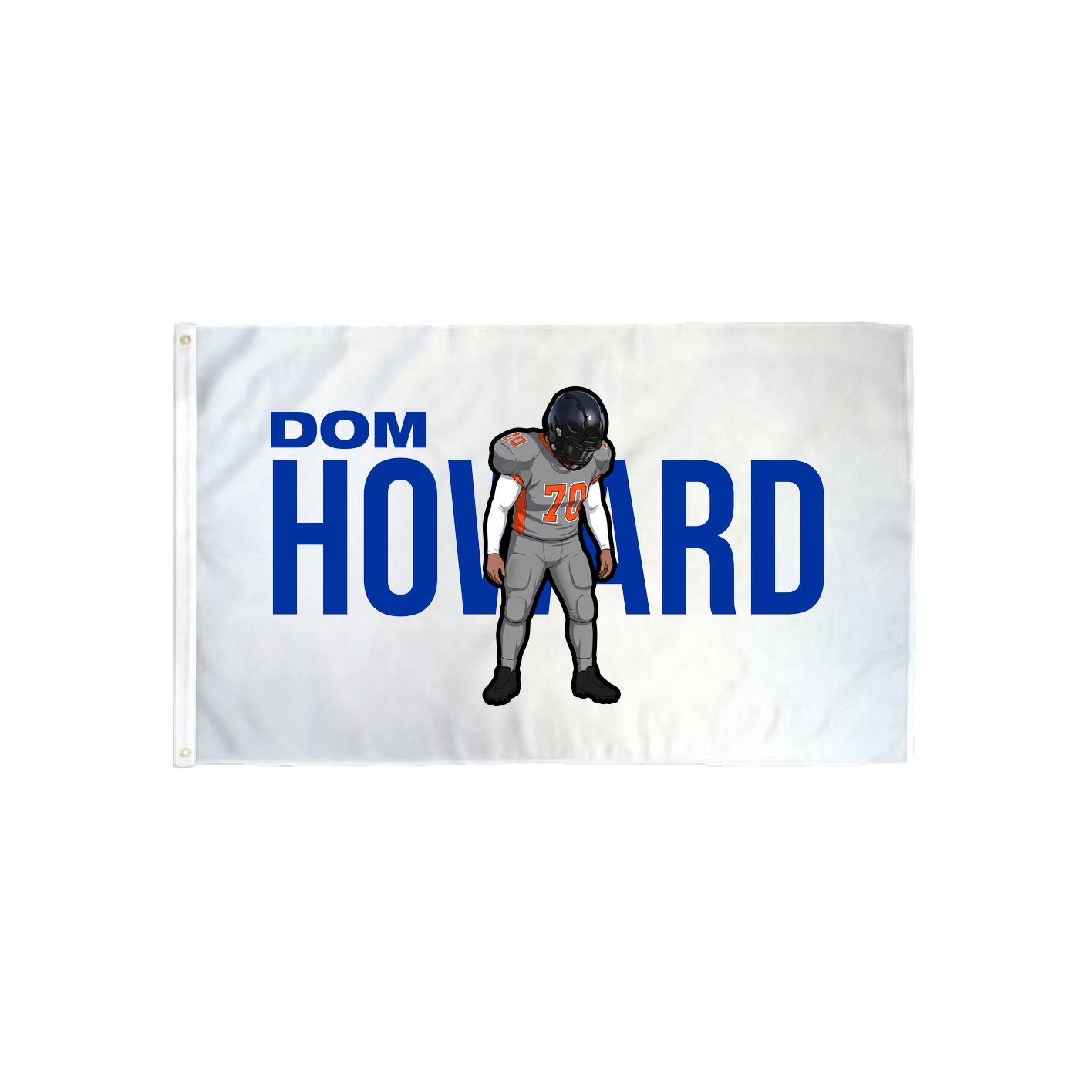 3x5 Flag — Player Name in Classic