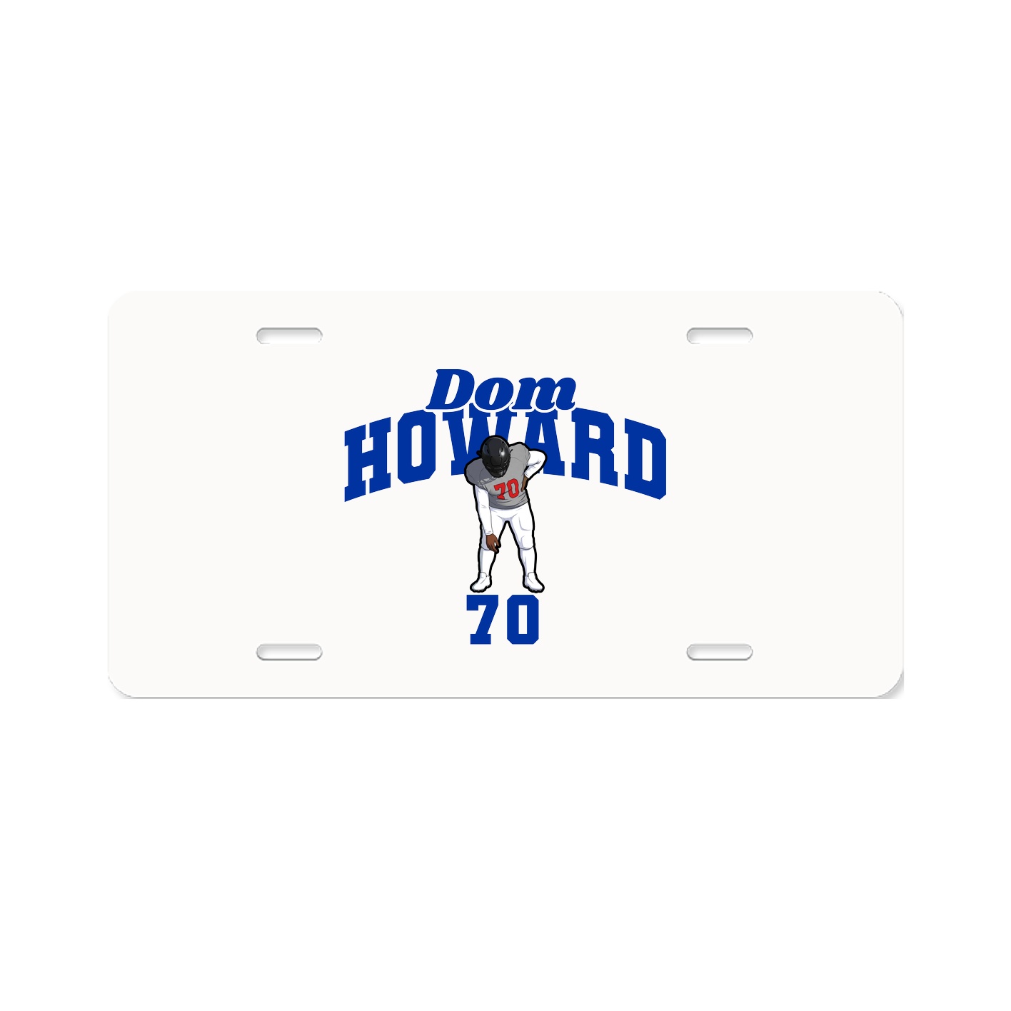 License Plate — Signature Arch in Classic