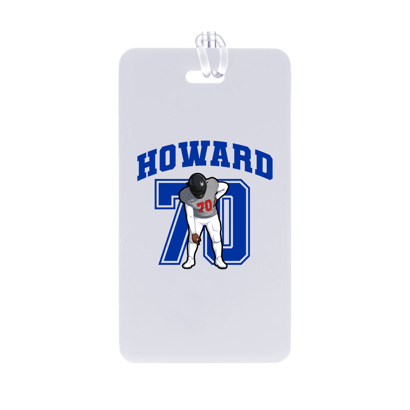 Bag Tag — Number in Classic