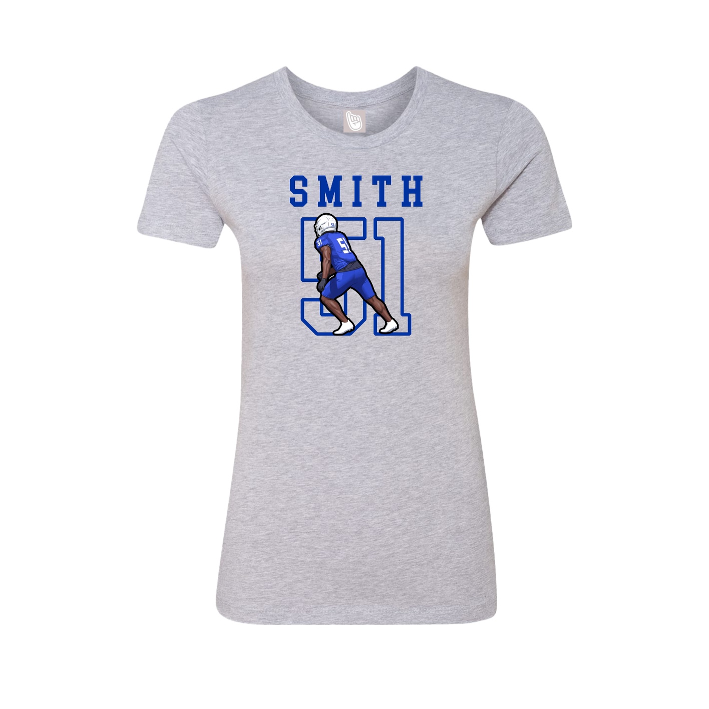 Fitted Women's Tee — Shirsey in Grey