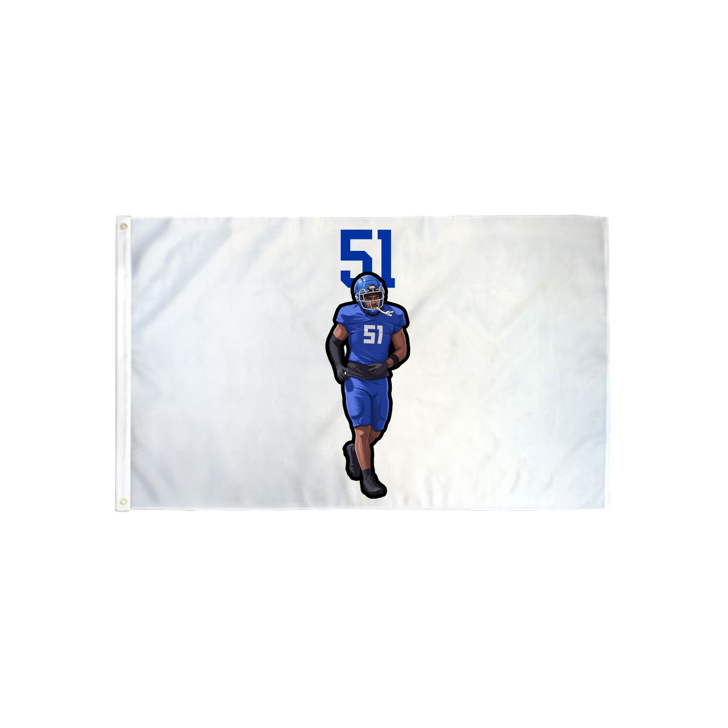 3x5 Flag — Number Top in Classic