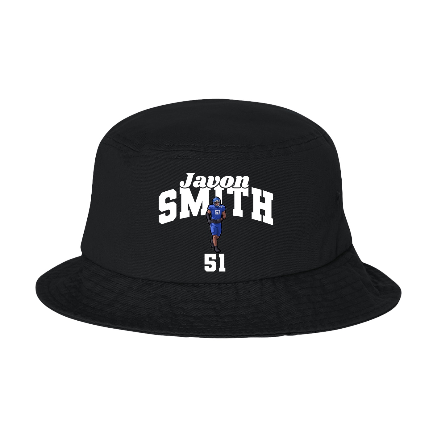 Bucket Cap — Signature Arch in Black