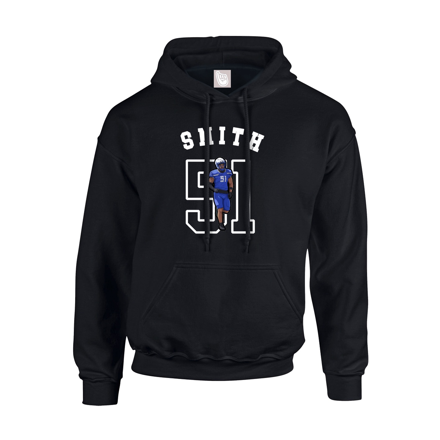 Hoodie — Shirsey Arch in Black