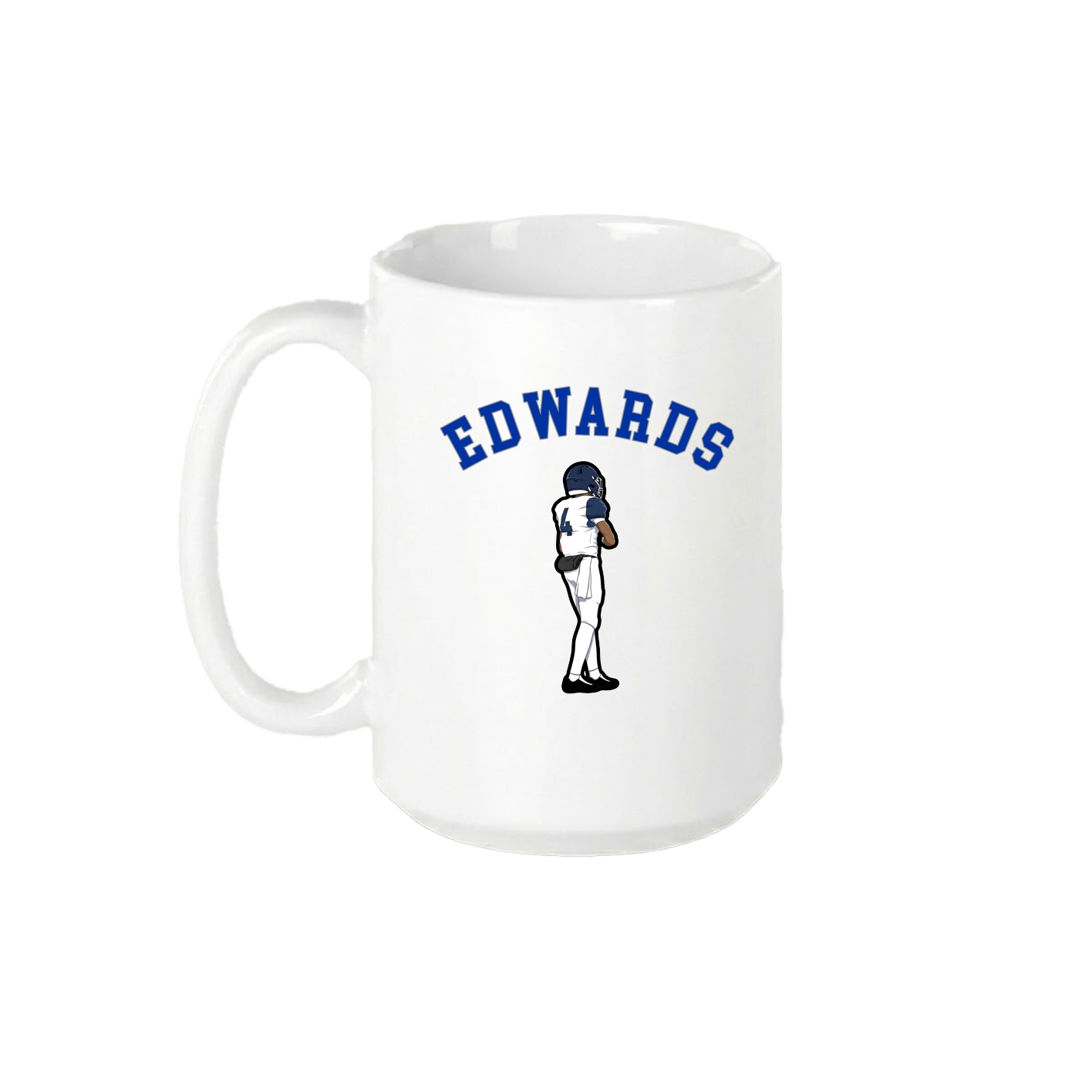 15oz Coffee Mug — Shirsey Arch in White