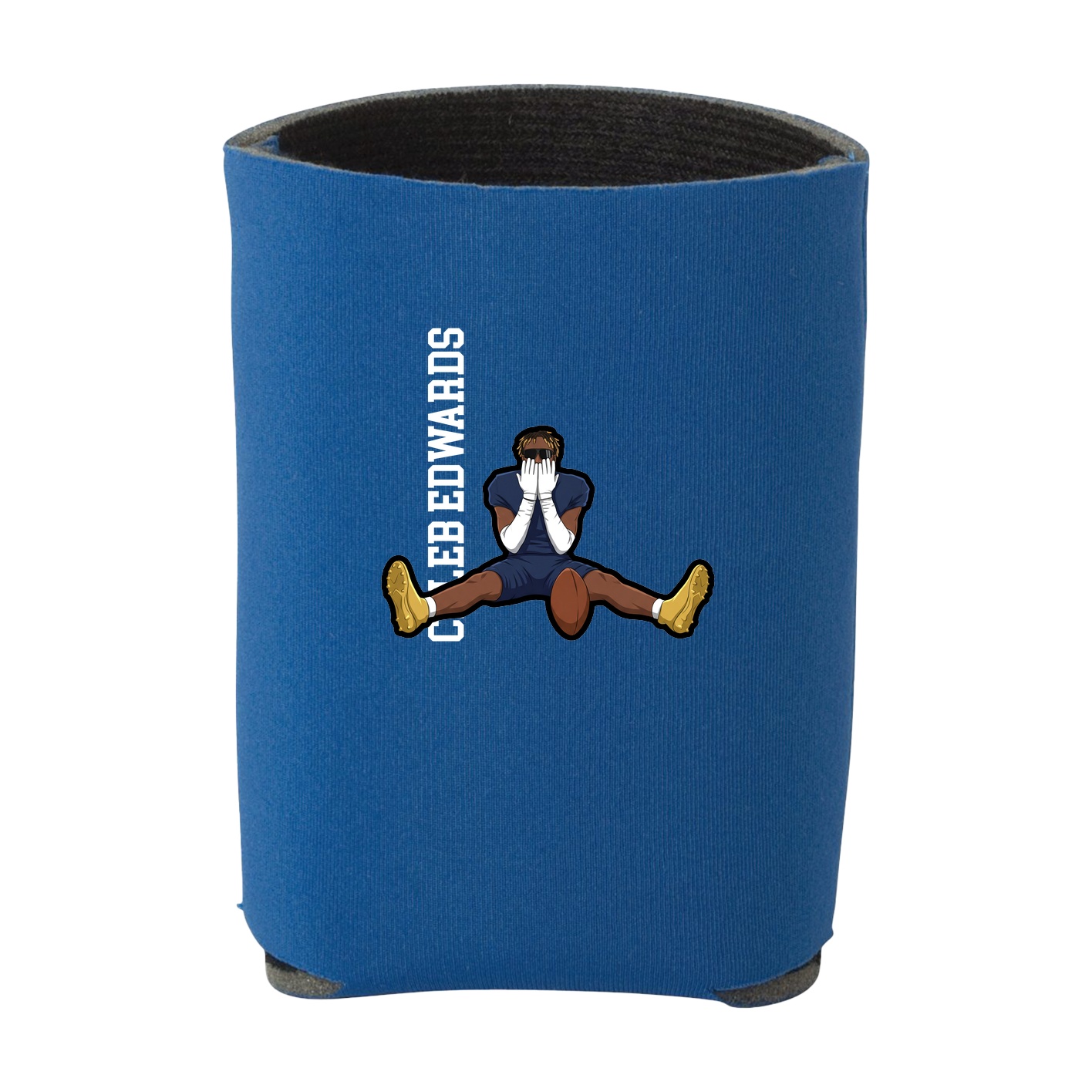 Can Holder — Name Vertical in Royal
