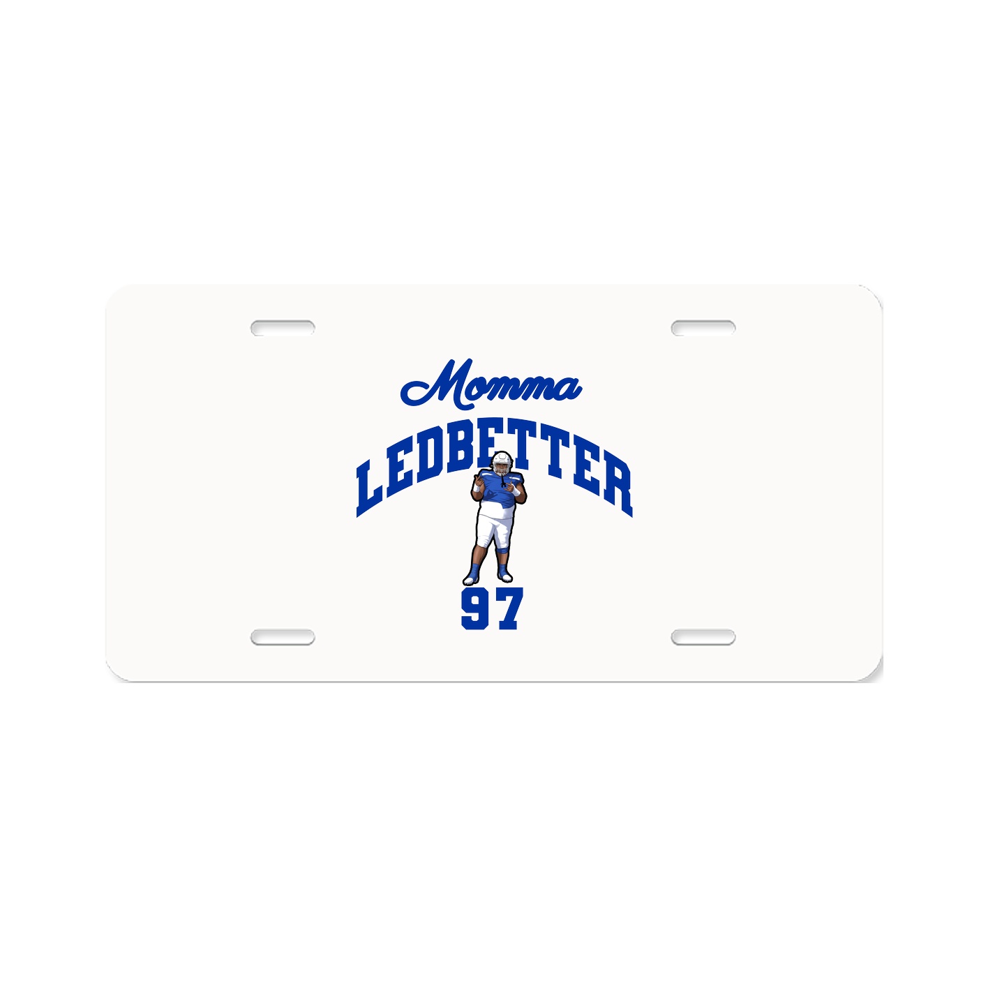 License Plate — Mothers Day Arch in Classic