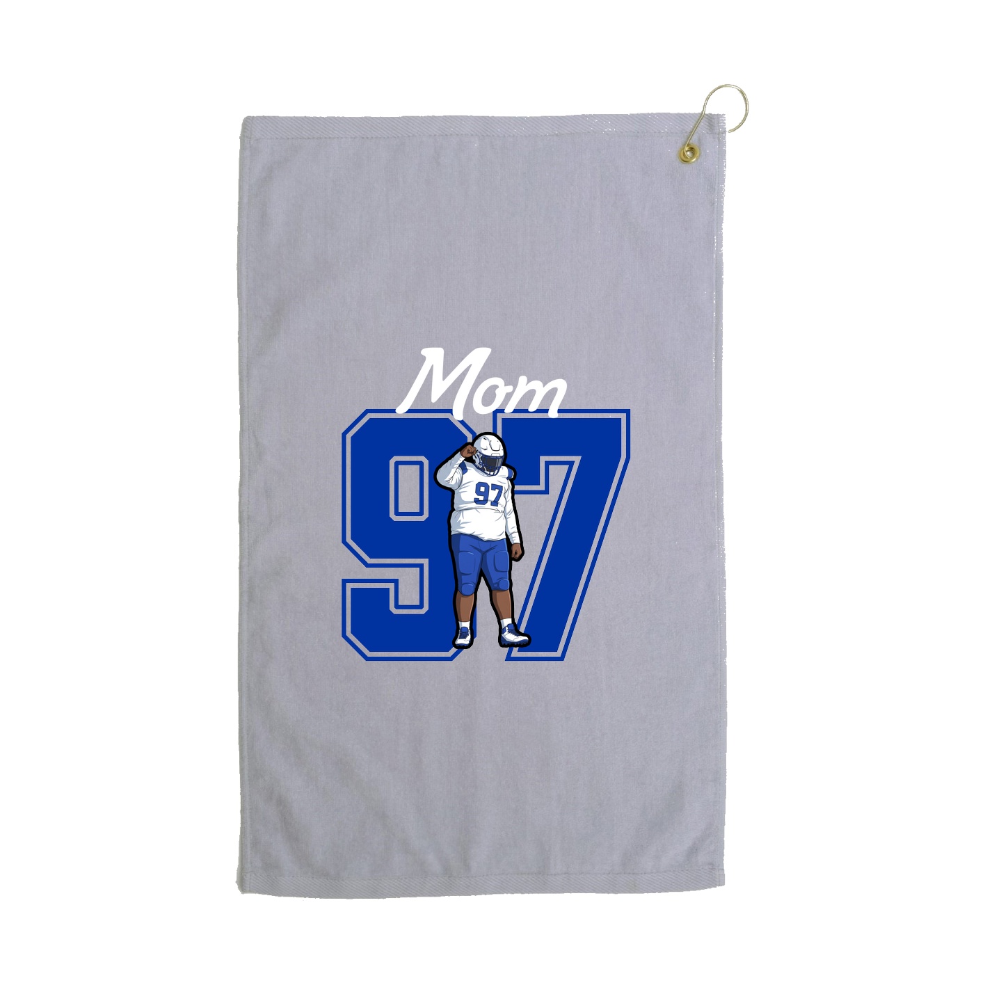Golf Towel — Mothers Day Shirsey in Grey