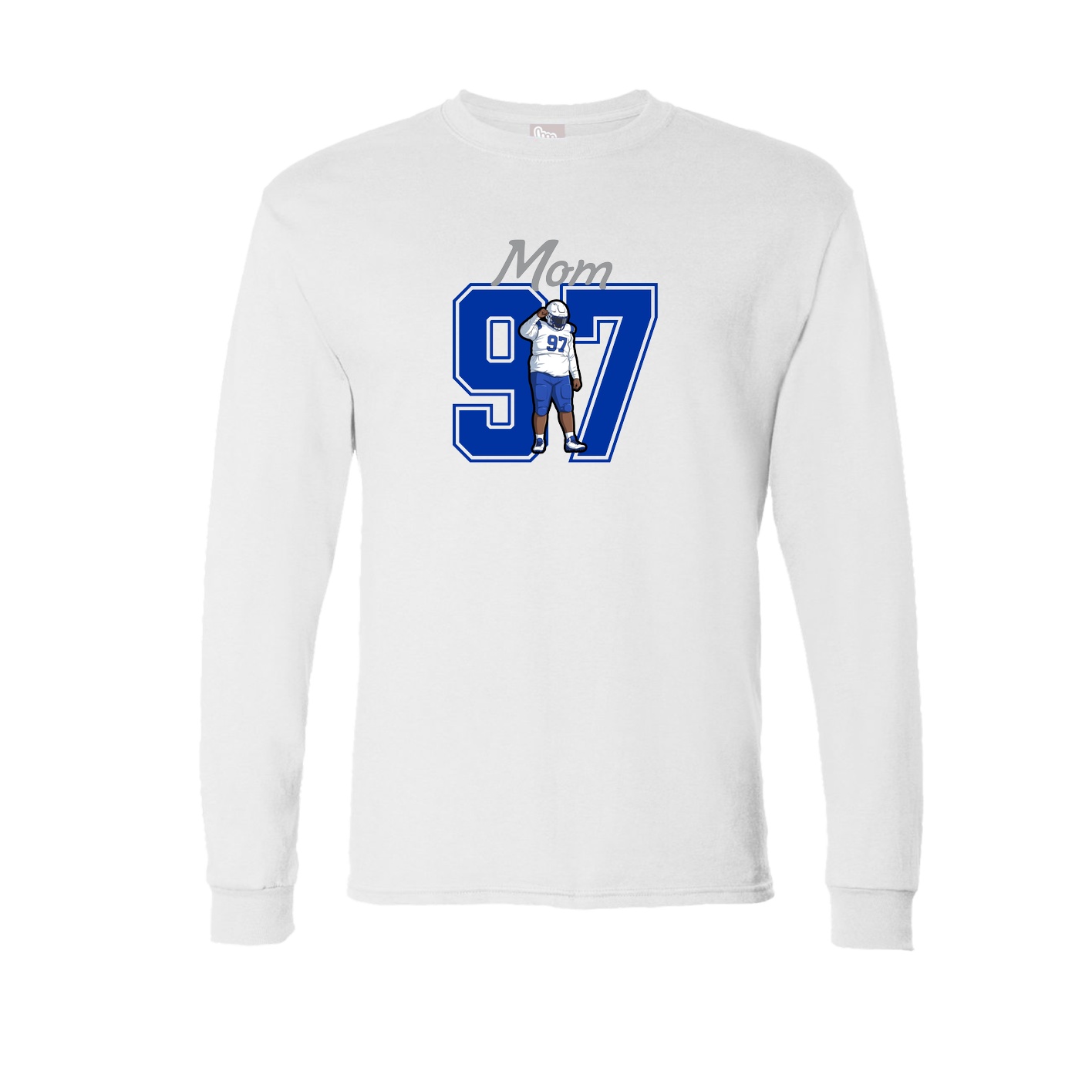 Long Sleeve Tee — Mothers Day Shirsey in White