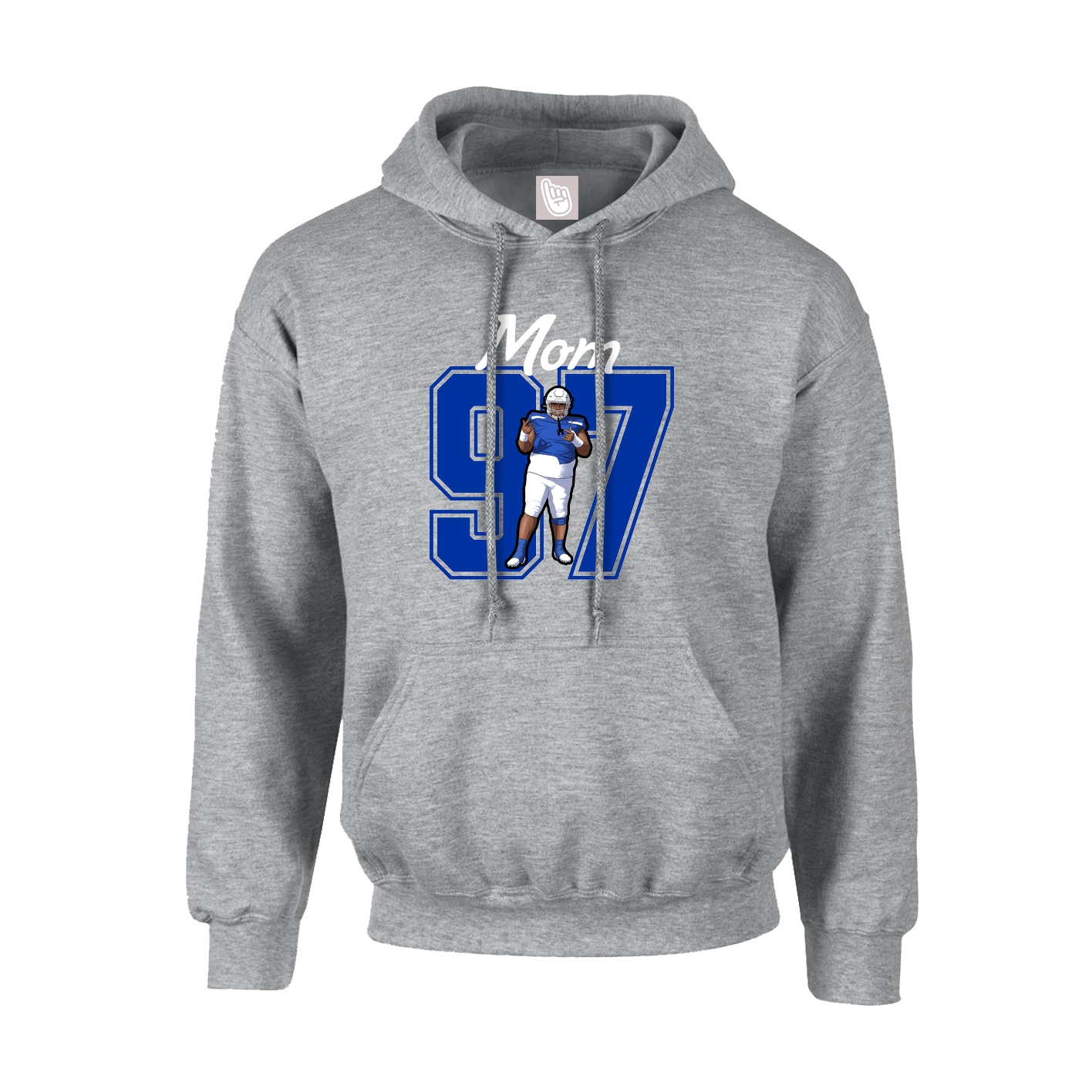 Hoodie — Mothers Day Shirsey in Grey