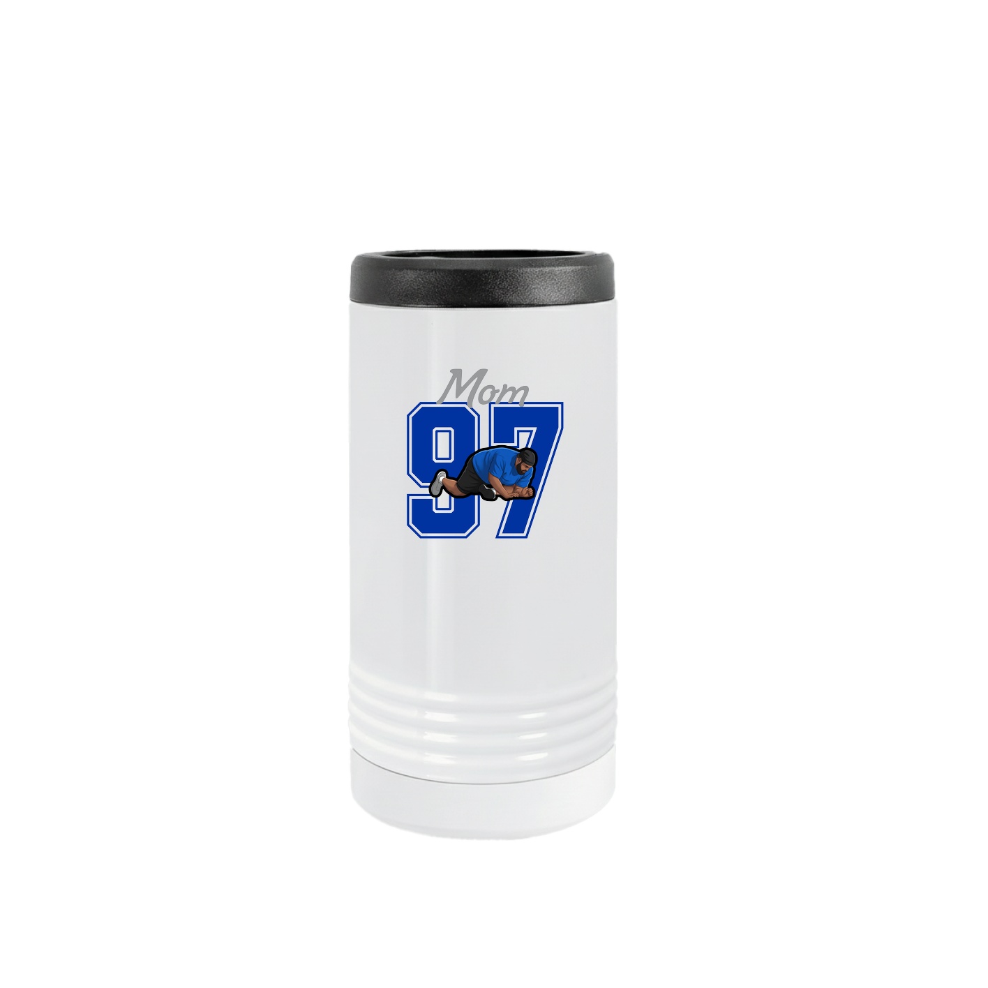 Slim Beverage Holder — Mothers Day Shirsey in White