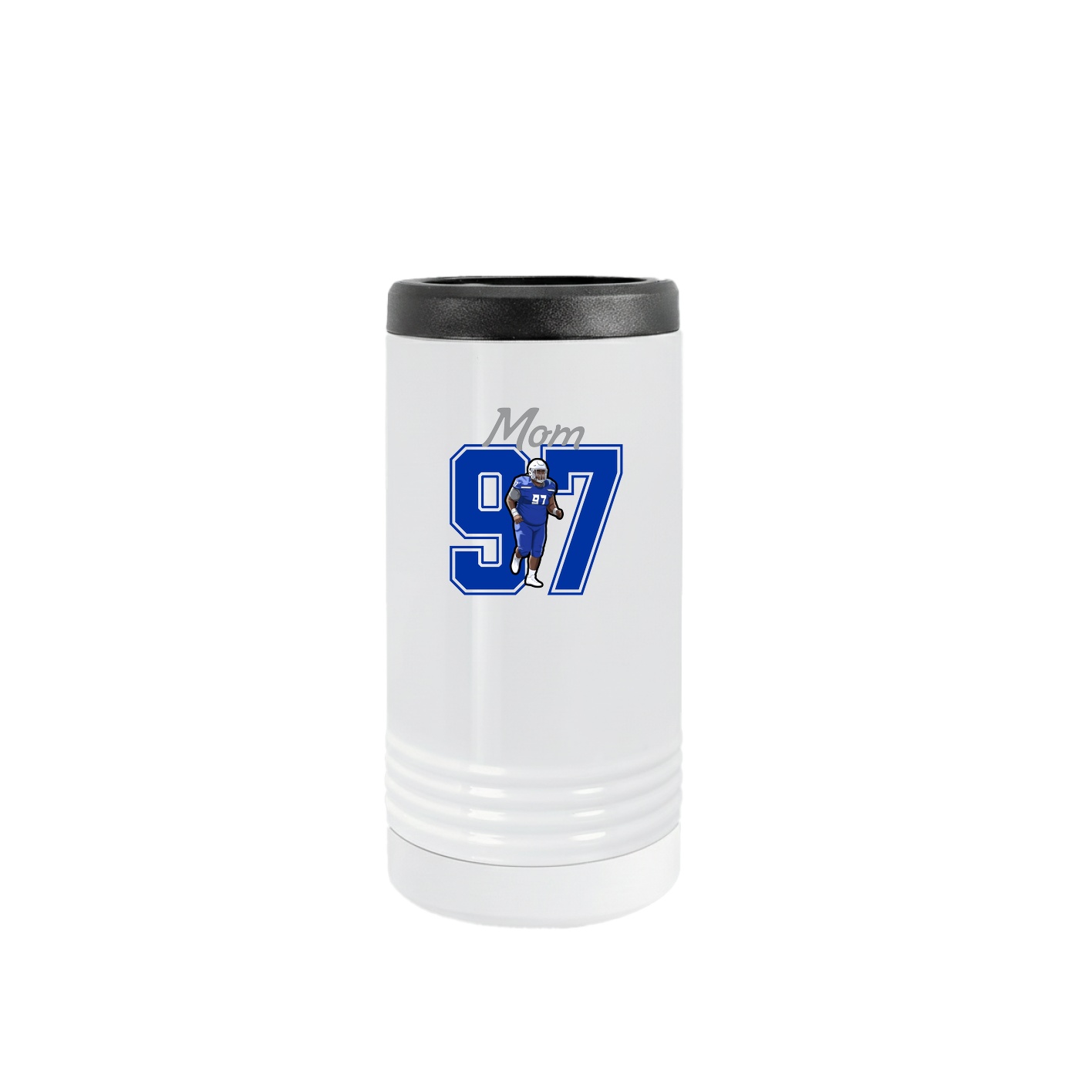 Slim Beverage Holder — Mothers Day Shirsey in White