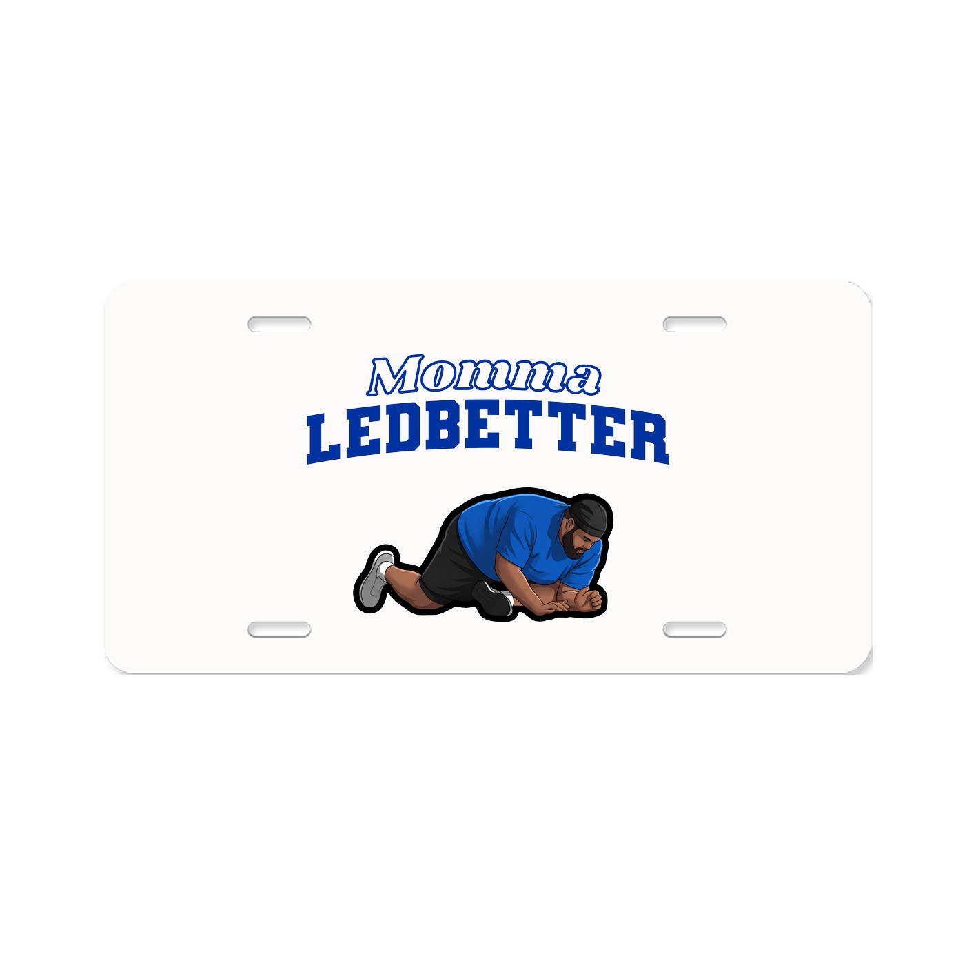 License Plate — Mothers Day Block in Classic