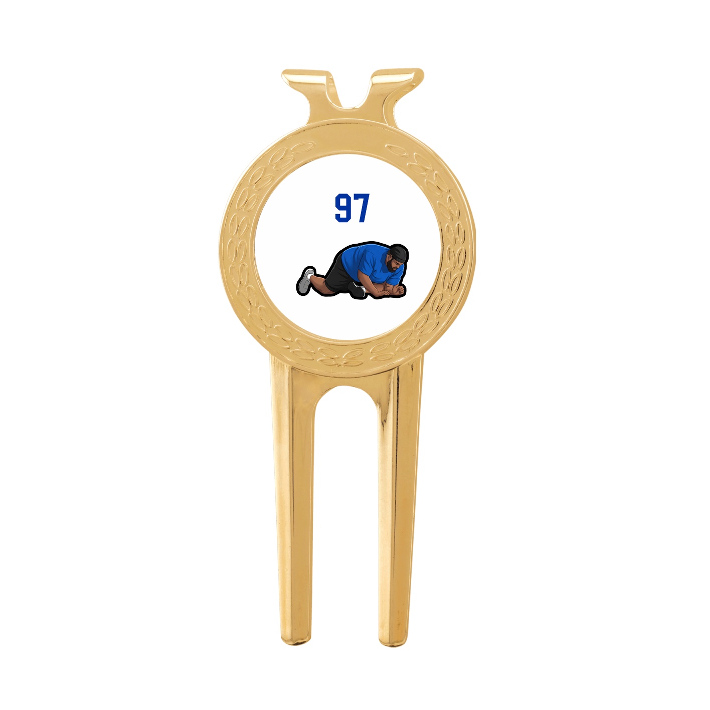 Divot Tool with Ball Marker — Number Top in Classic