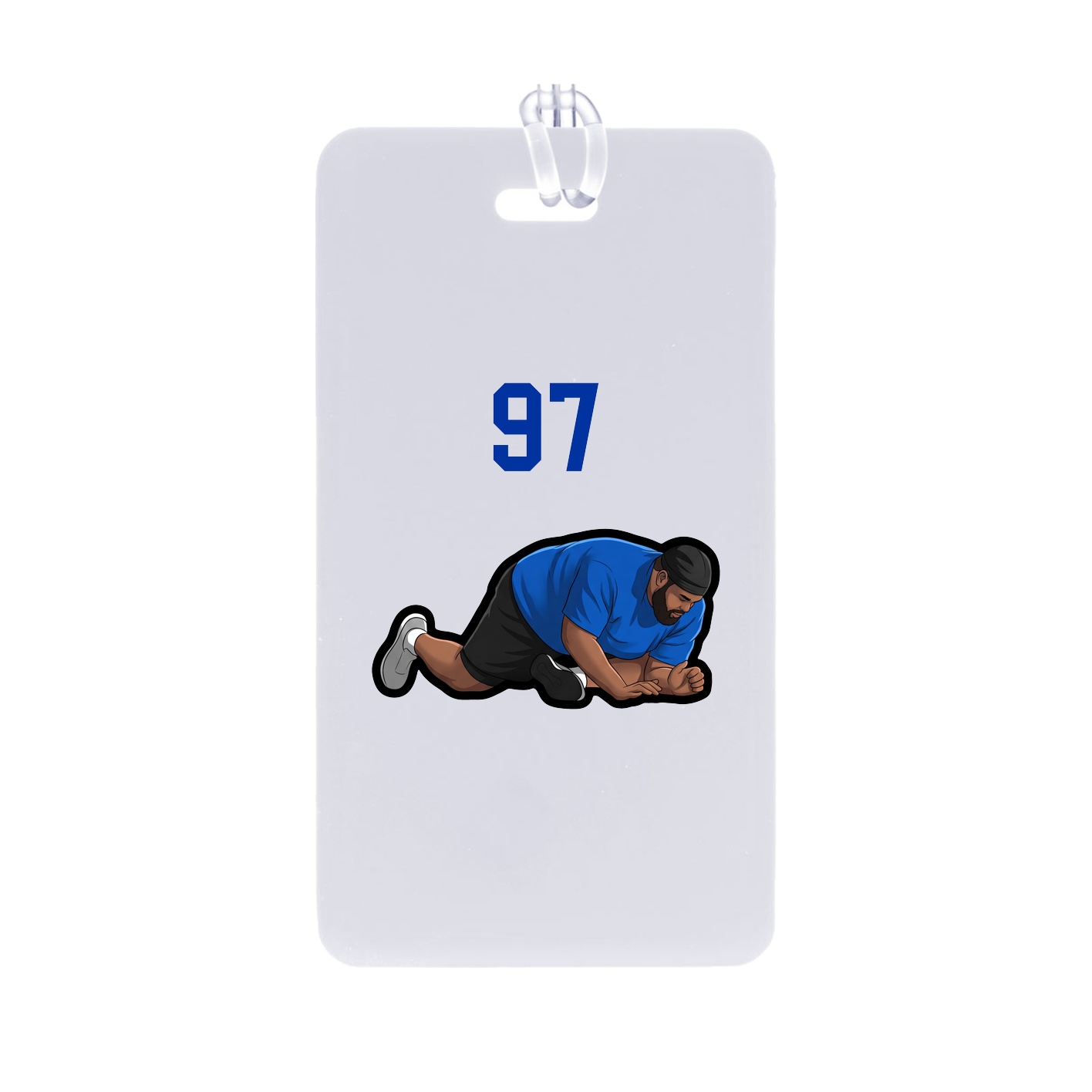 Bag Tag — Number Top in Classic