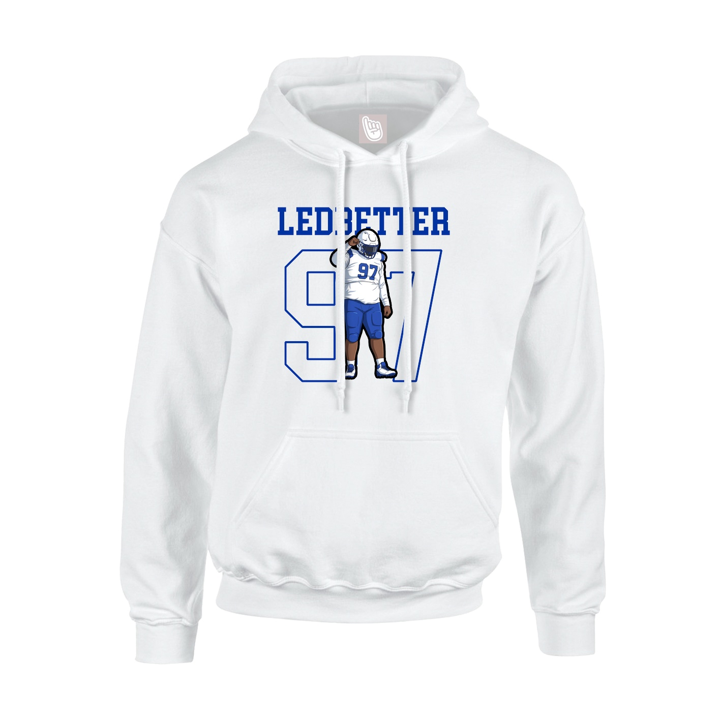 Hoodie — Shirsey in White