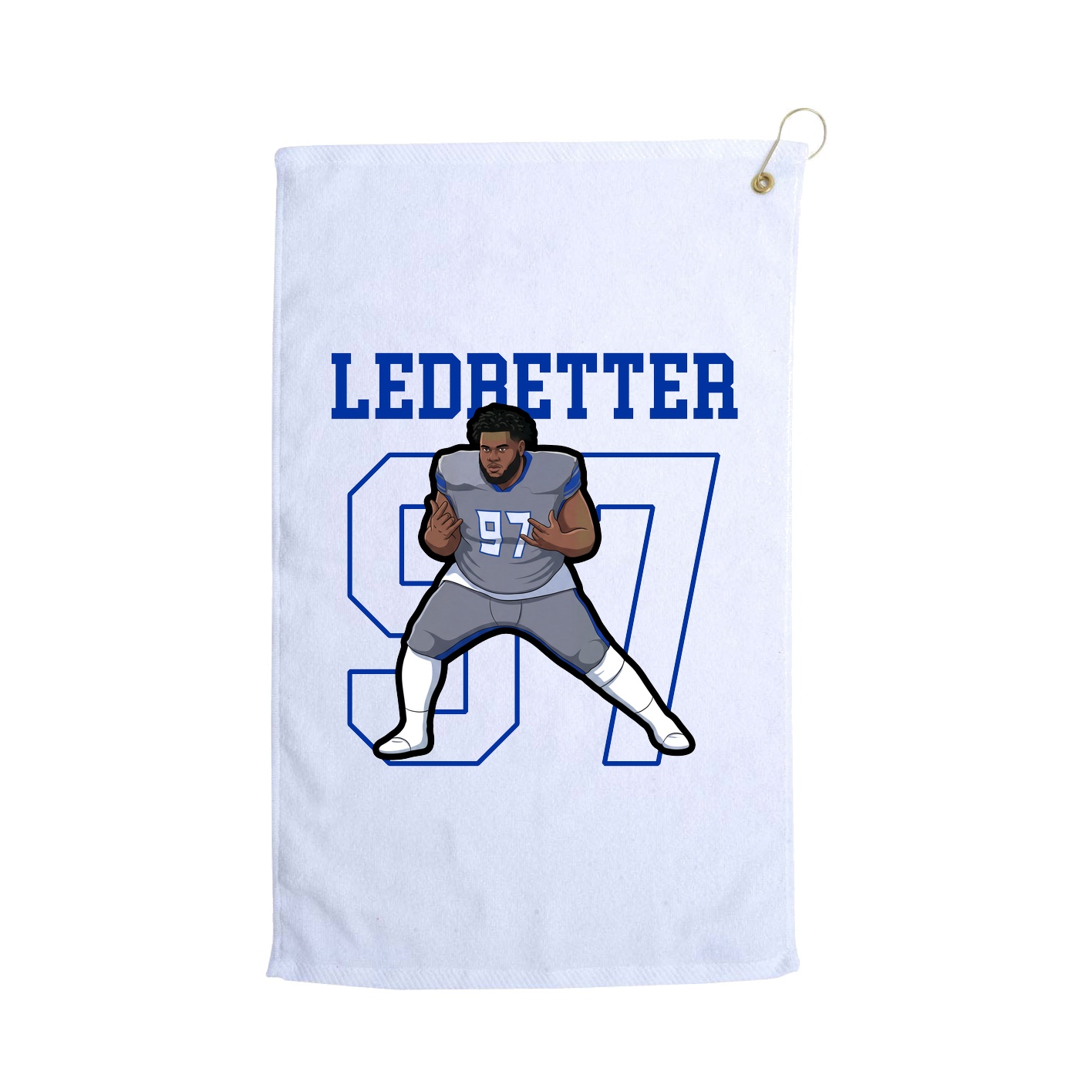Golf Towel — Shirsey in White