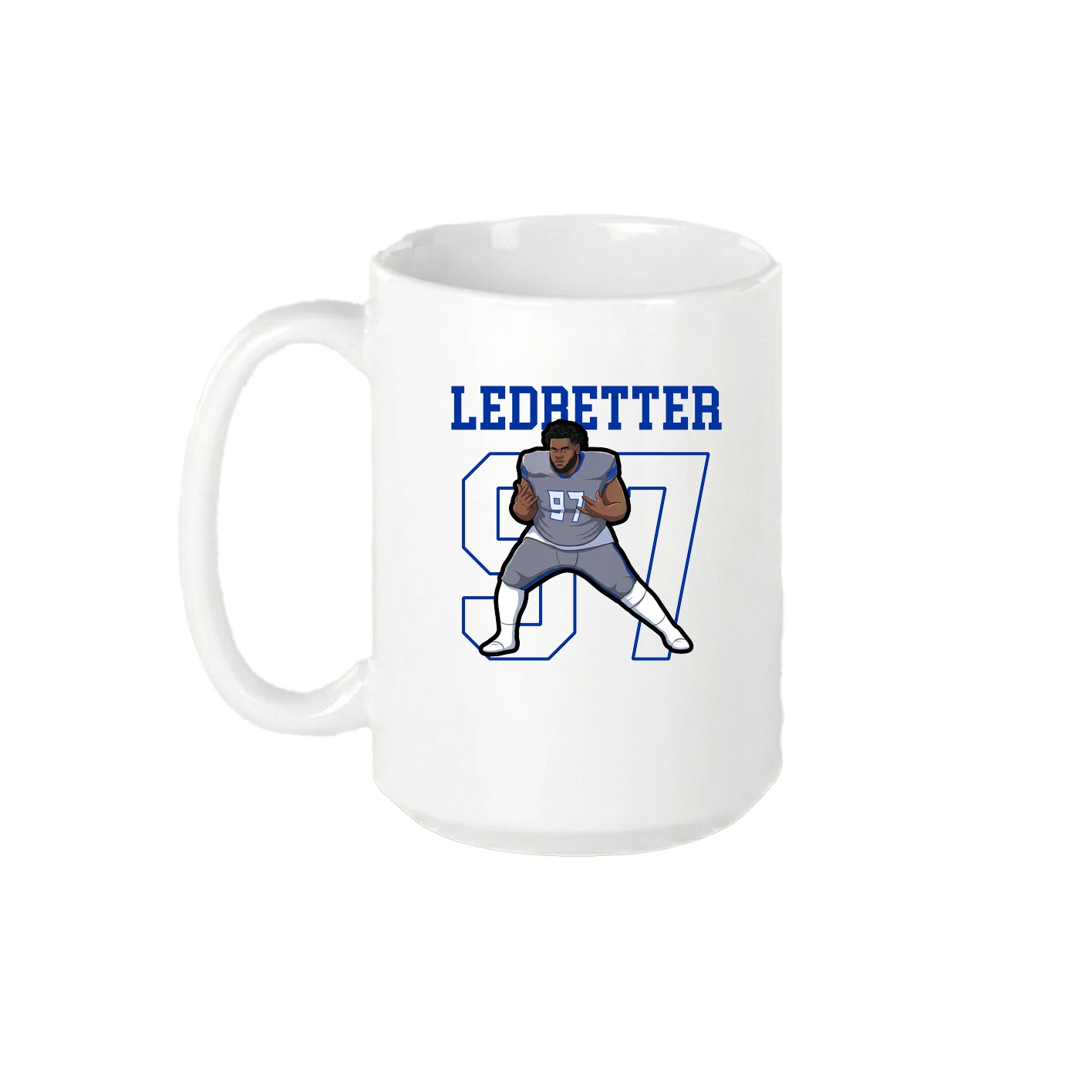 15oz Coffee Mug — Shirsey in White