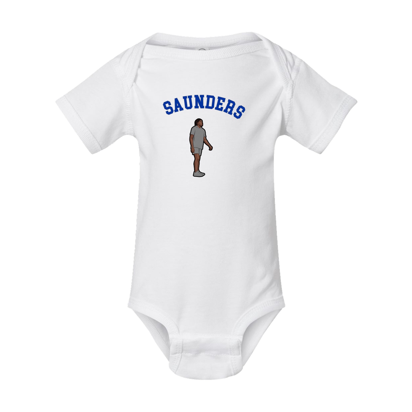 Baby Onesie — Shirsey Arch in White