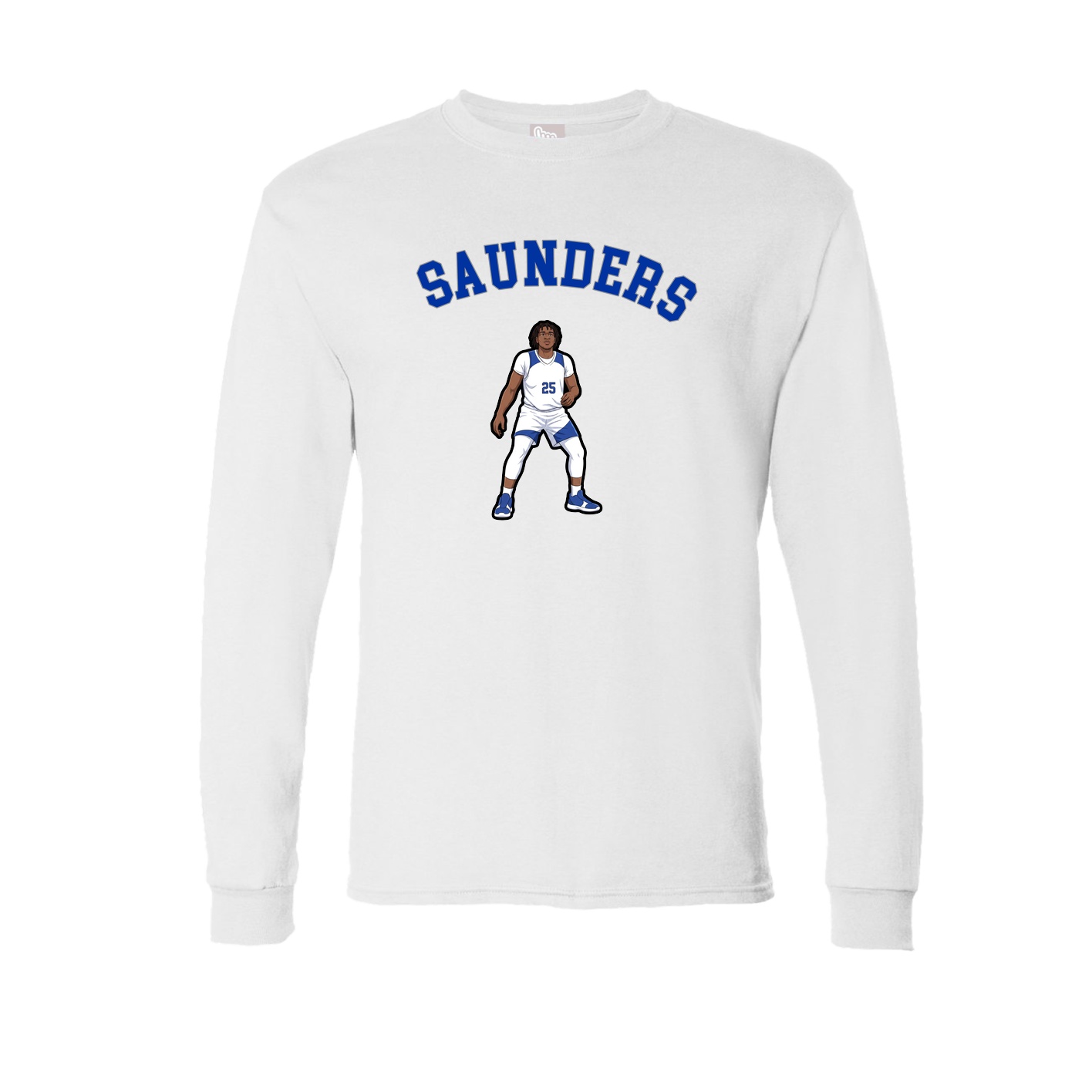 Long Sleeve Tee — Shirsey Arch in White