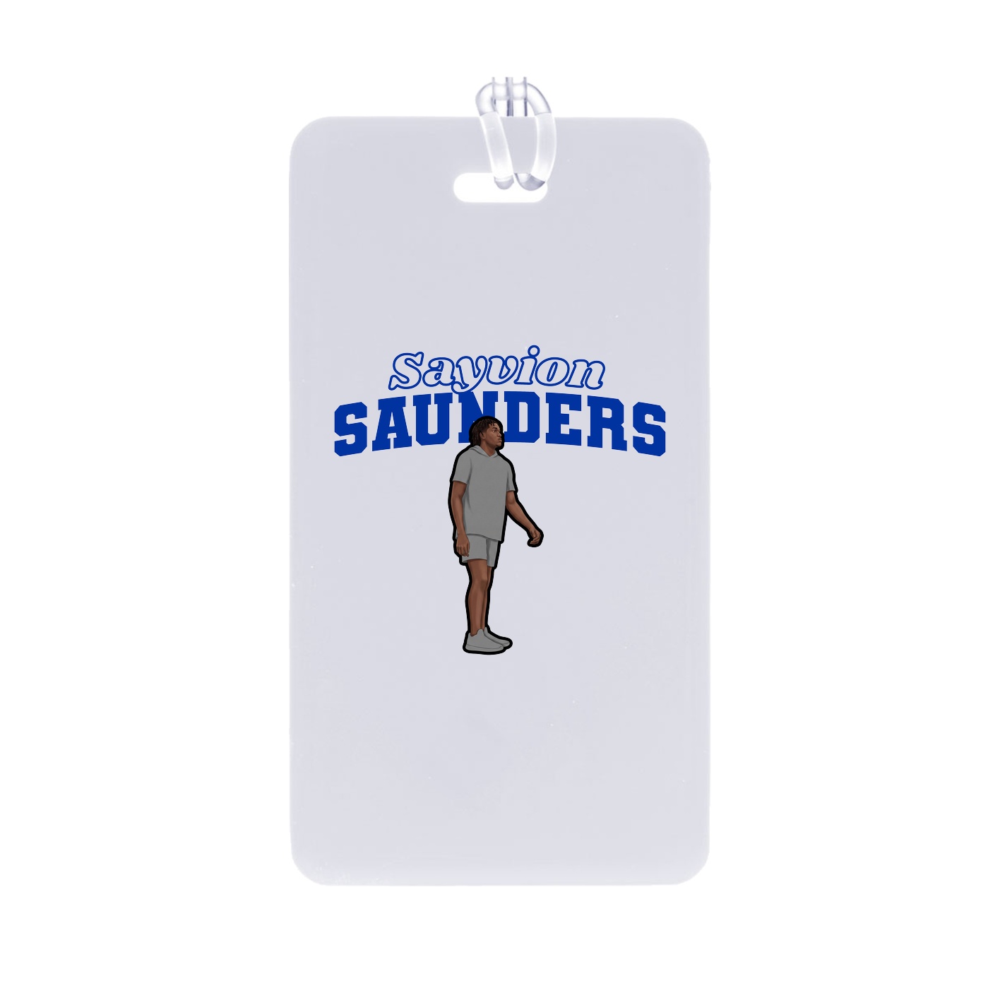 Bag Tag — Name Arch in Classic