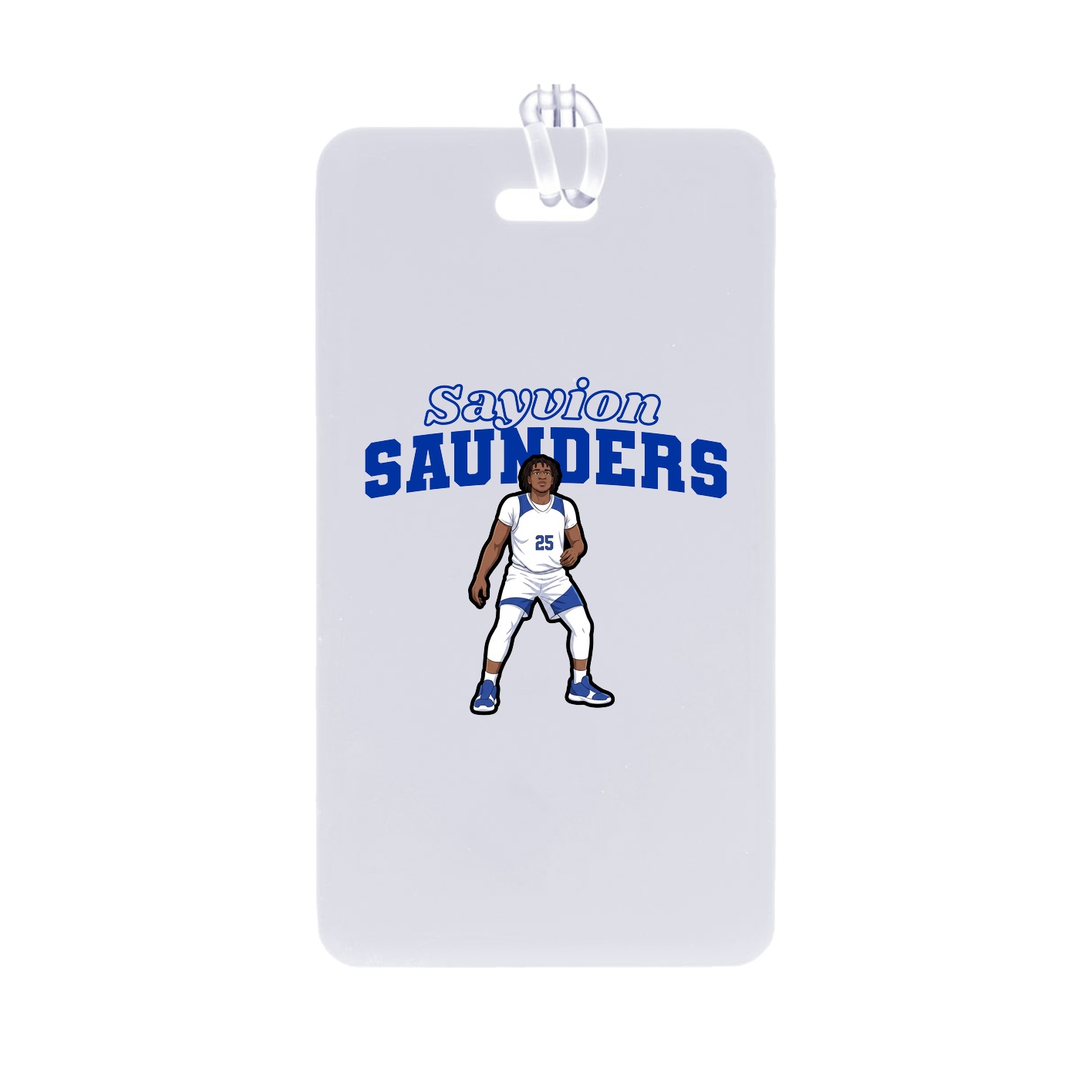 Bag Tag — Name Arch in Classic