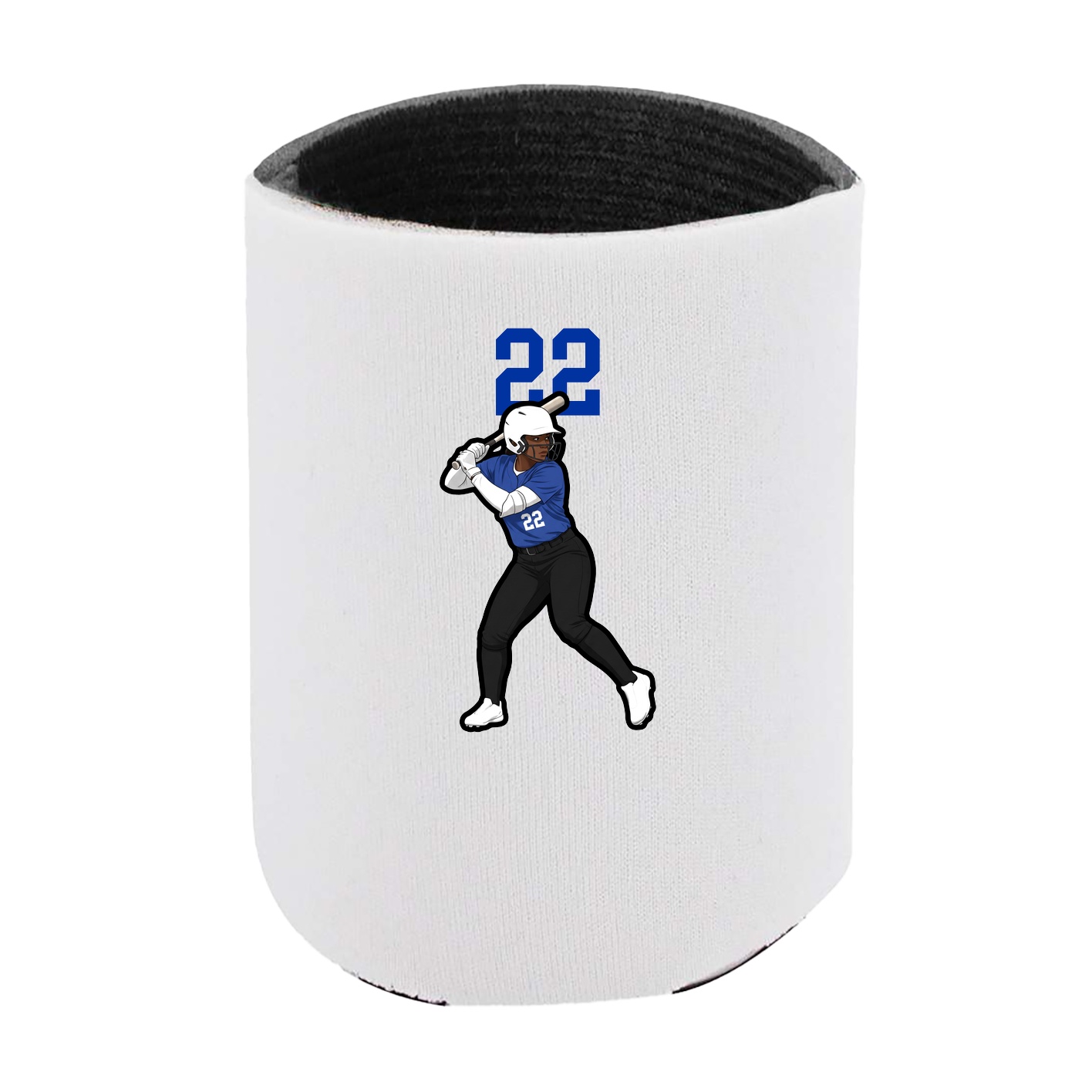 Can Holder — Number Top in White