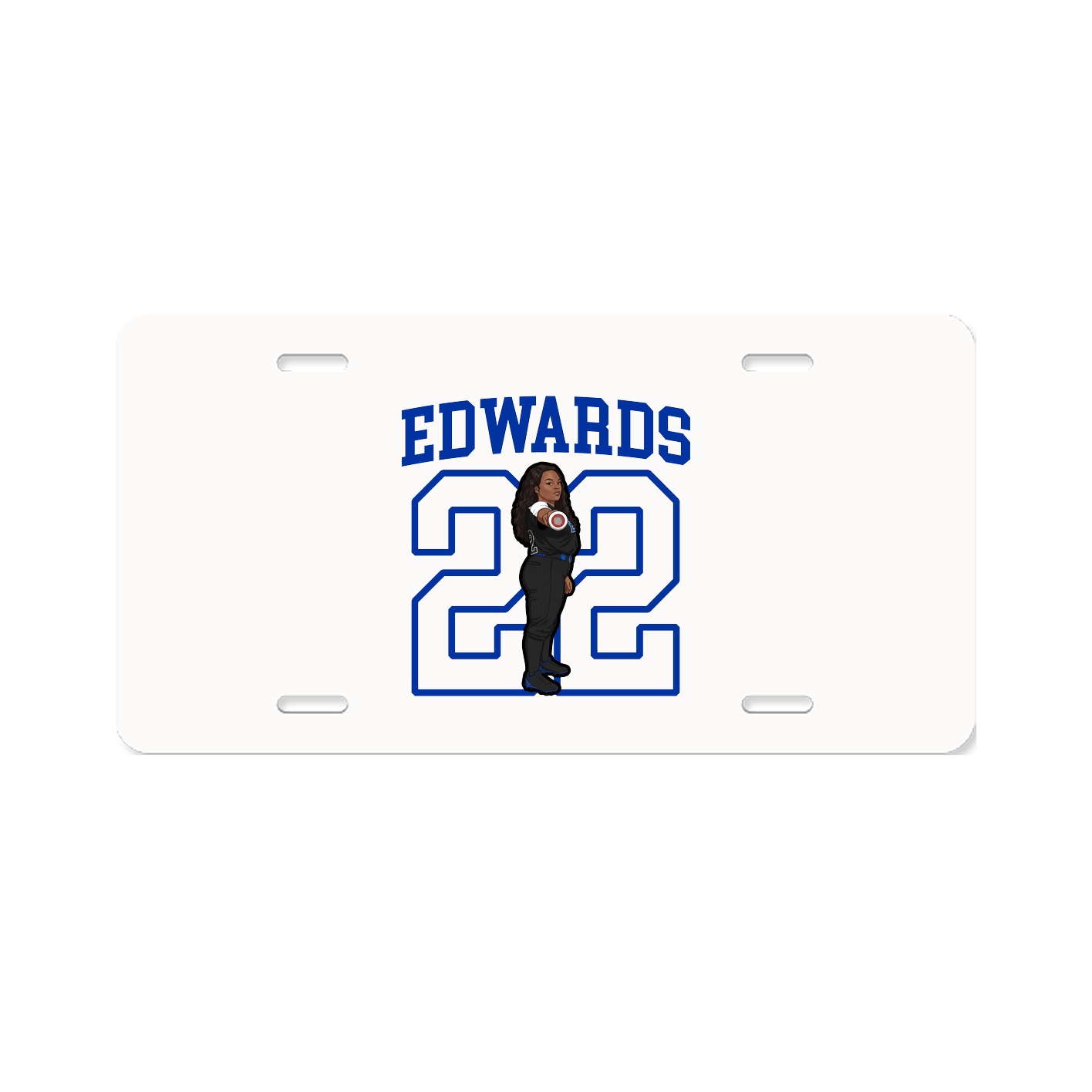 License Plate — Shirsey in Classic