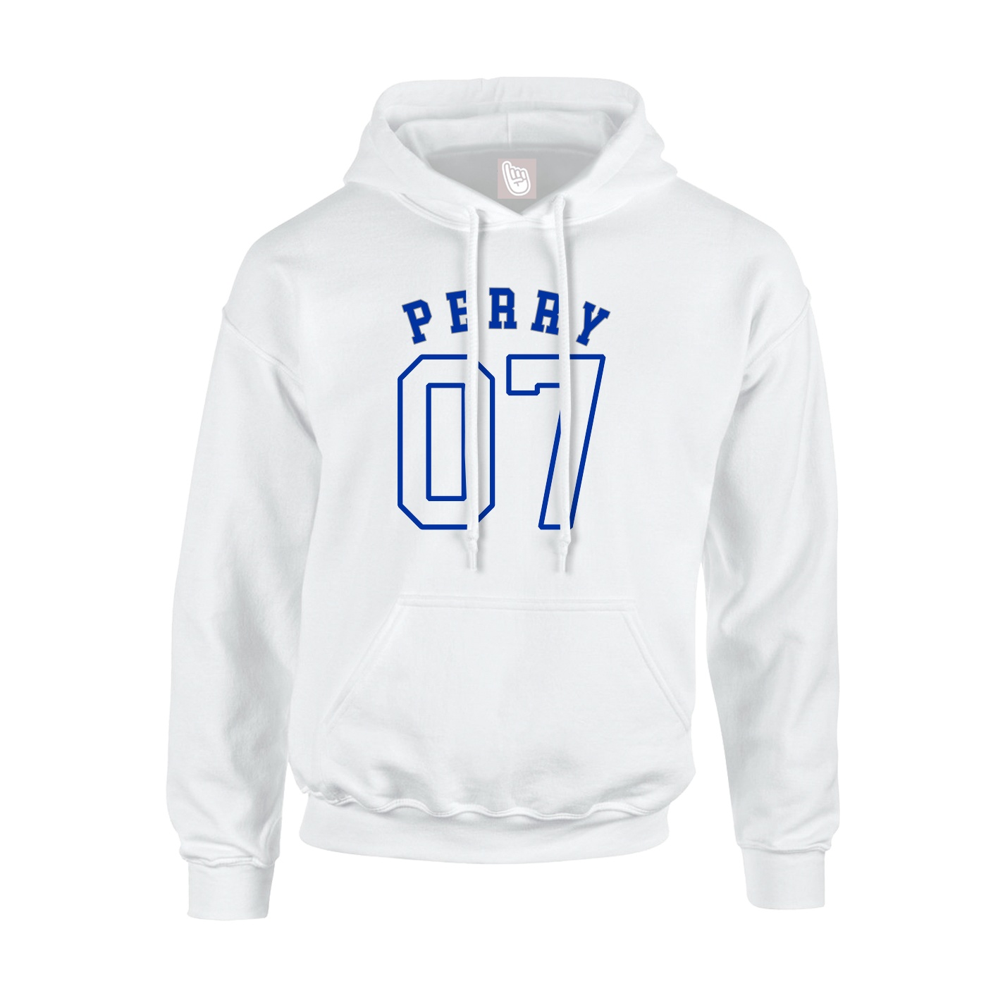 Hoodie — Shirsey Arch in White