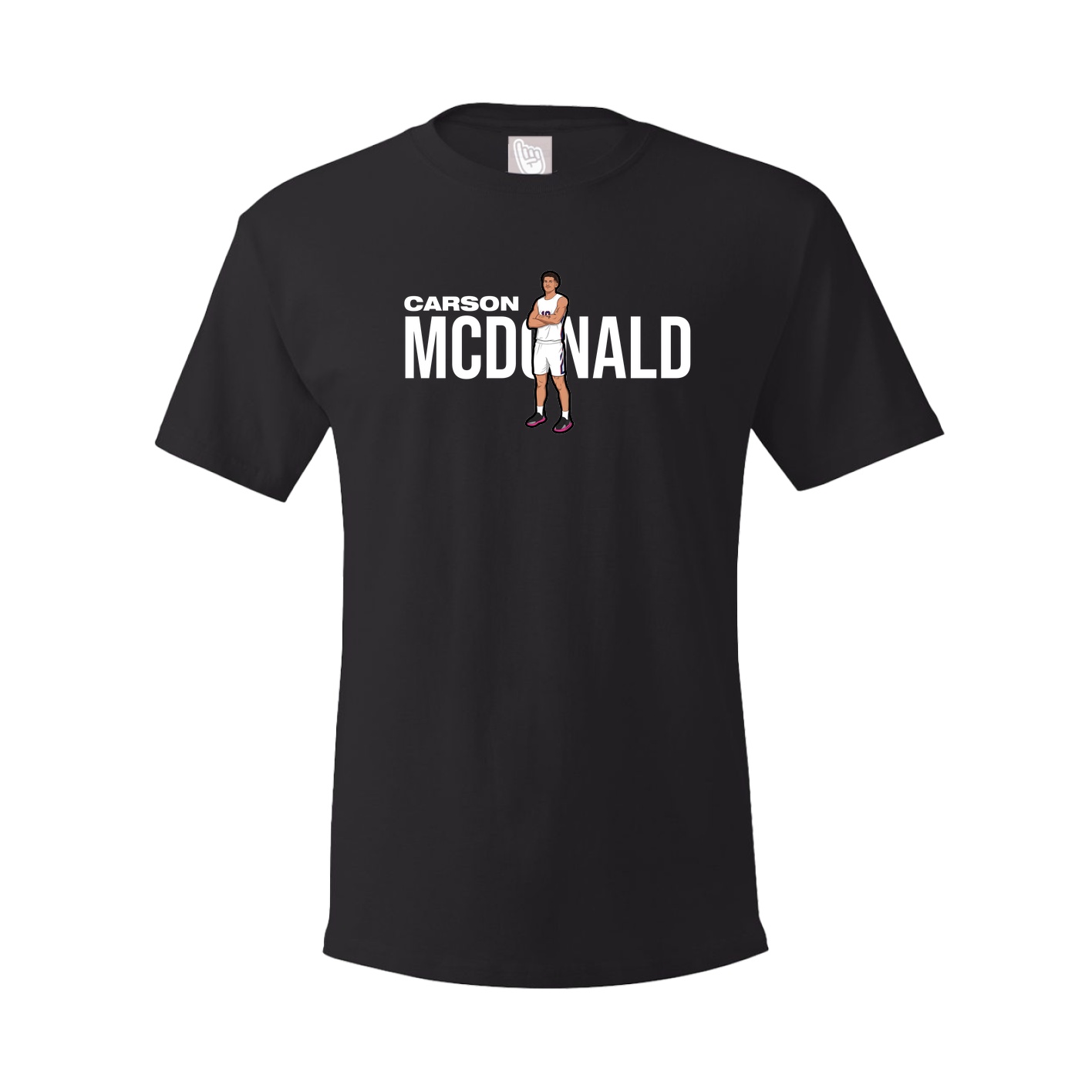 Youth Tee — Player Name in Black