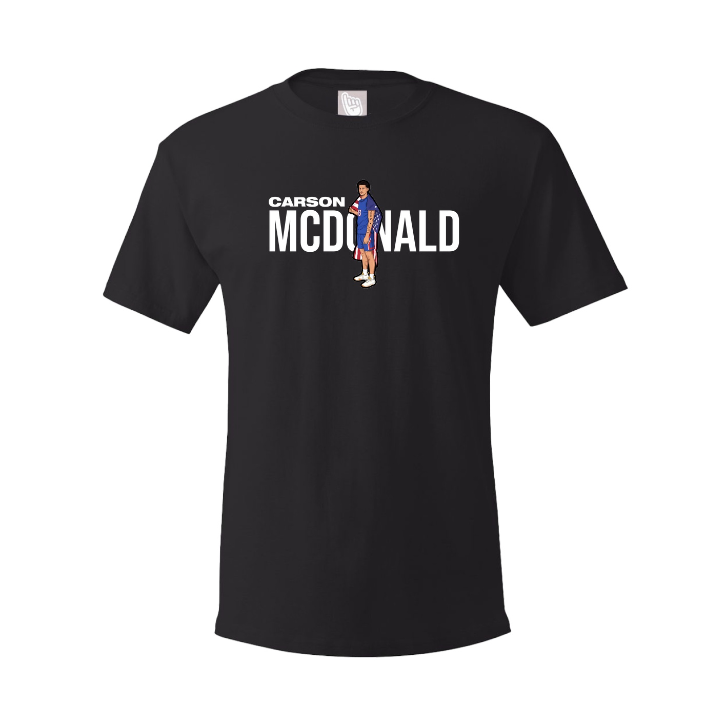 Tee — Player Name in Black