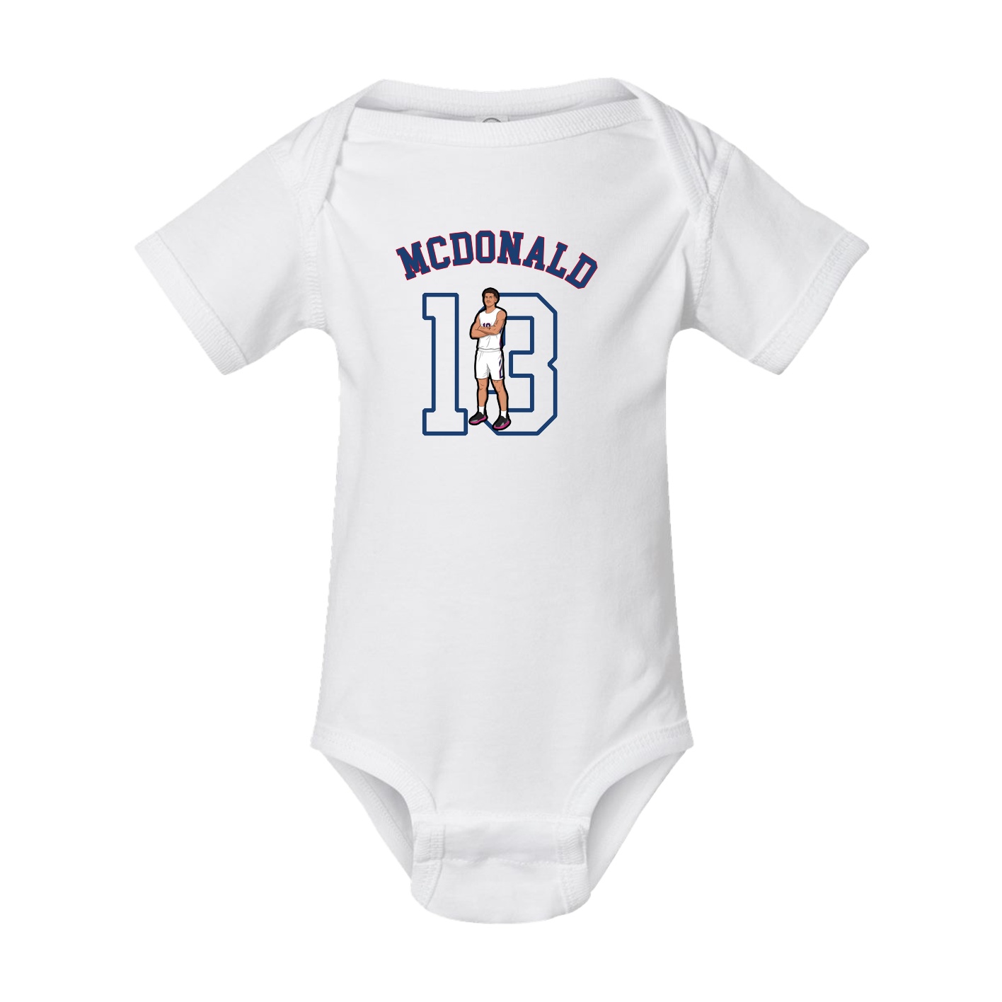 Baby Onesie — Shirsey Arch in White