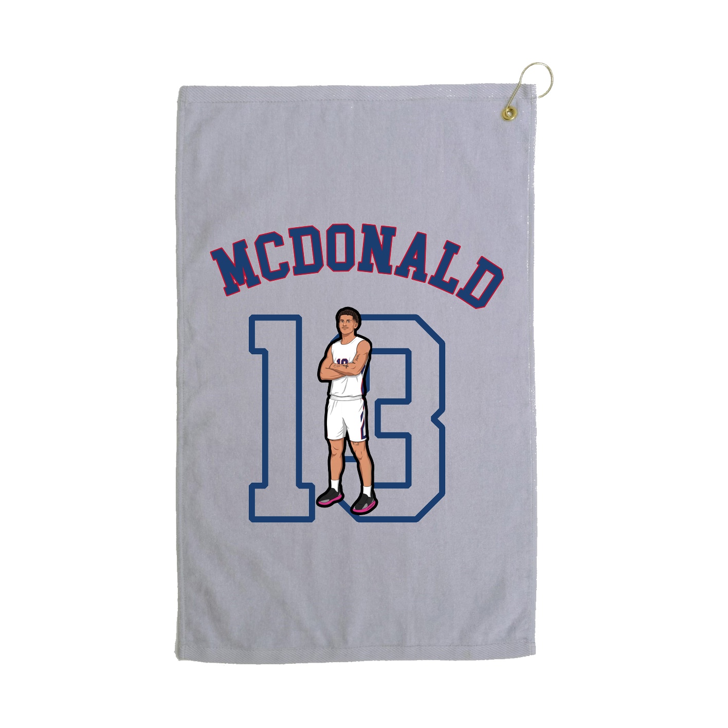 Golf Towel — Shirsey Arch in Grey