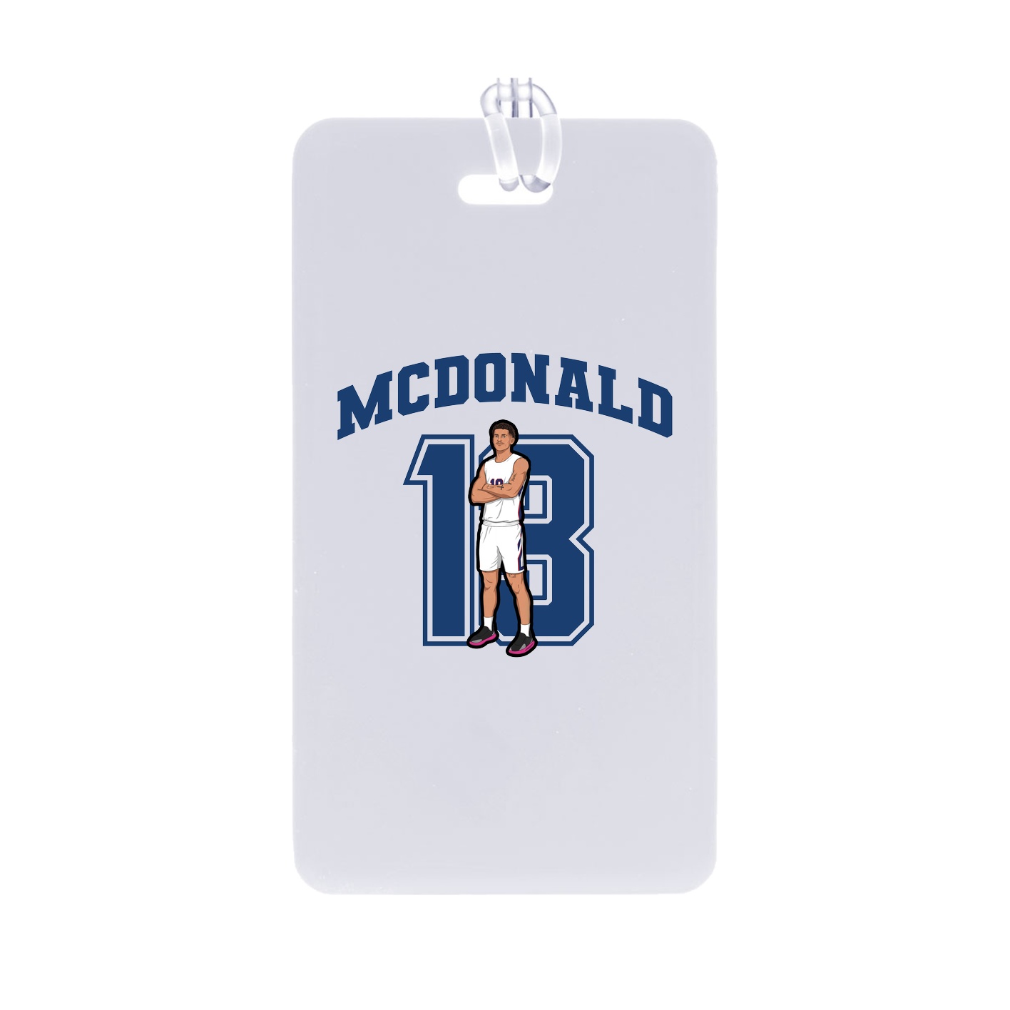 Bag Tag — Number in Classic