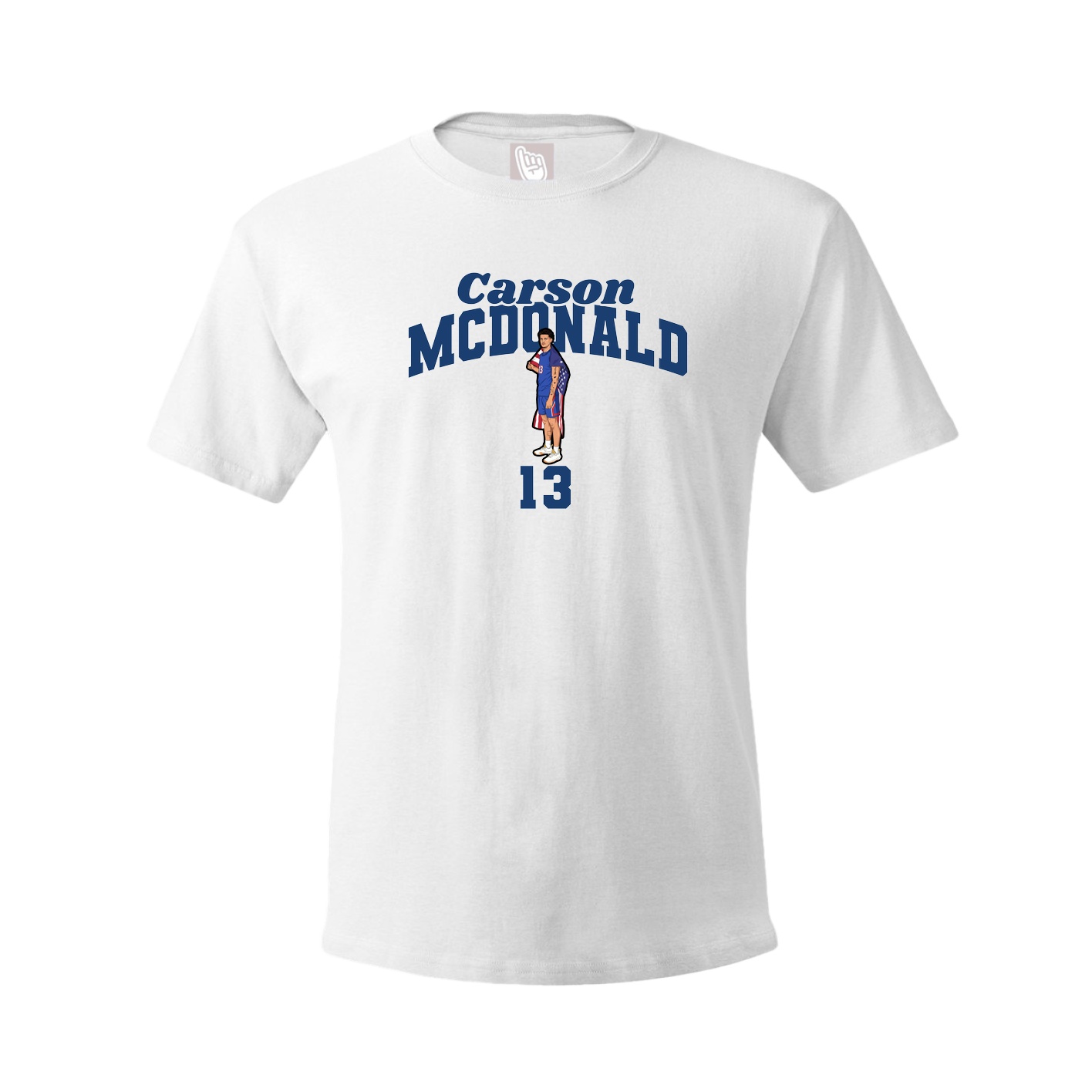 Tee — Signature Arch in White