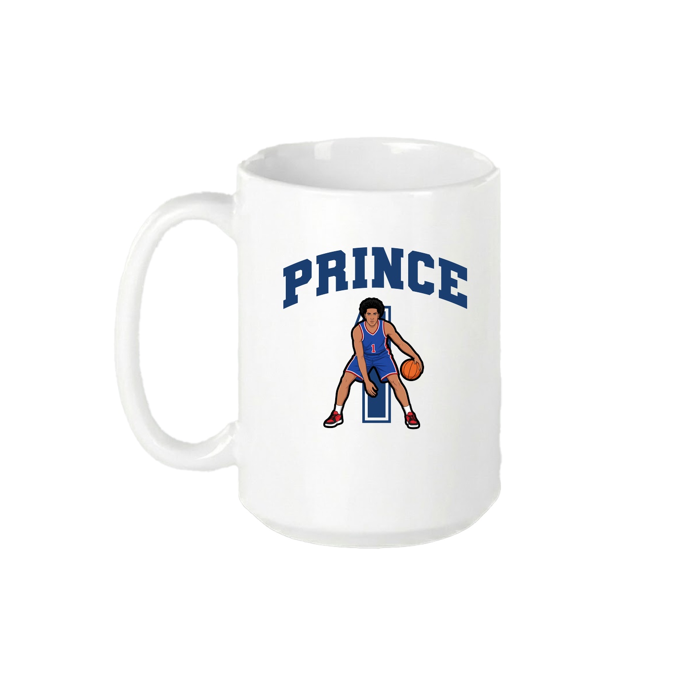 15oz Coffee Mug — Number in White