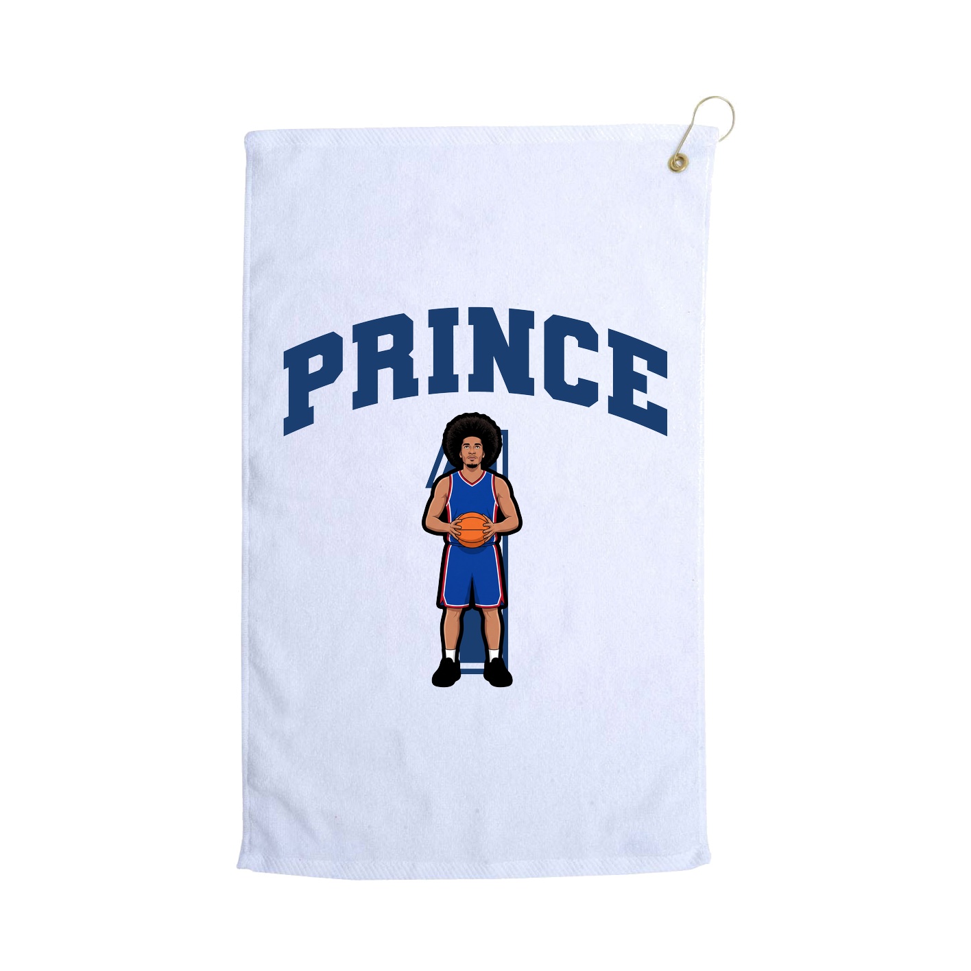 Golf Towel — Number in White