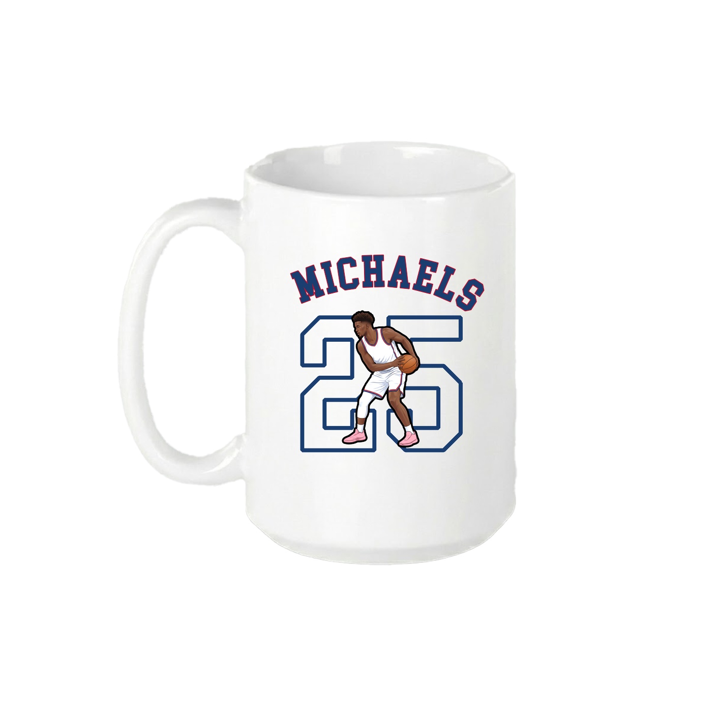 15oz Coffee Mug — Shirsey Arch in White