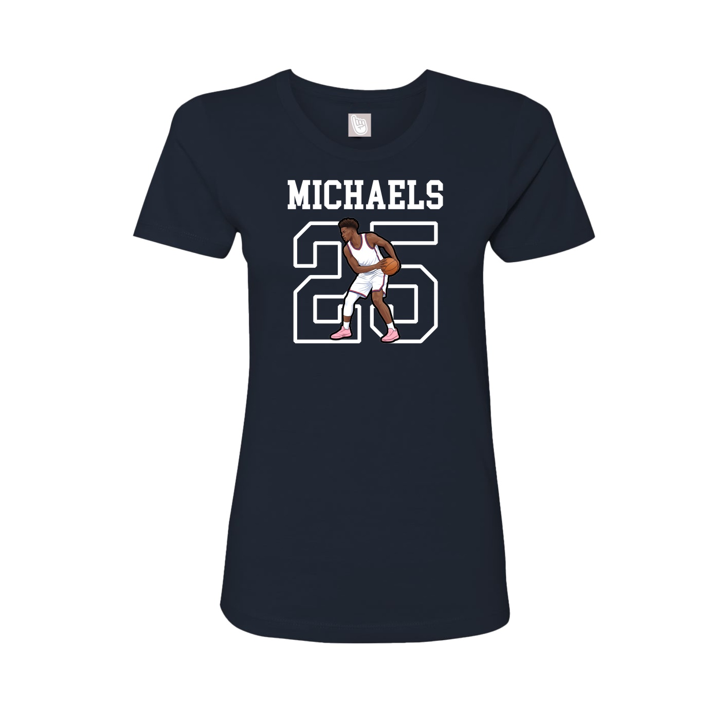 Fitted Women's Tee — Shirsey in Navy