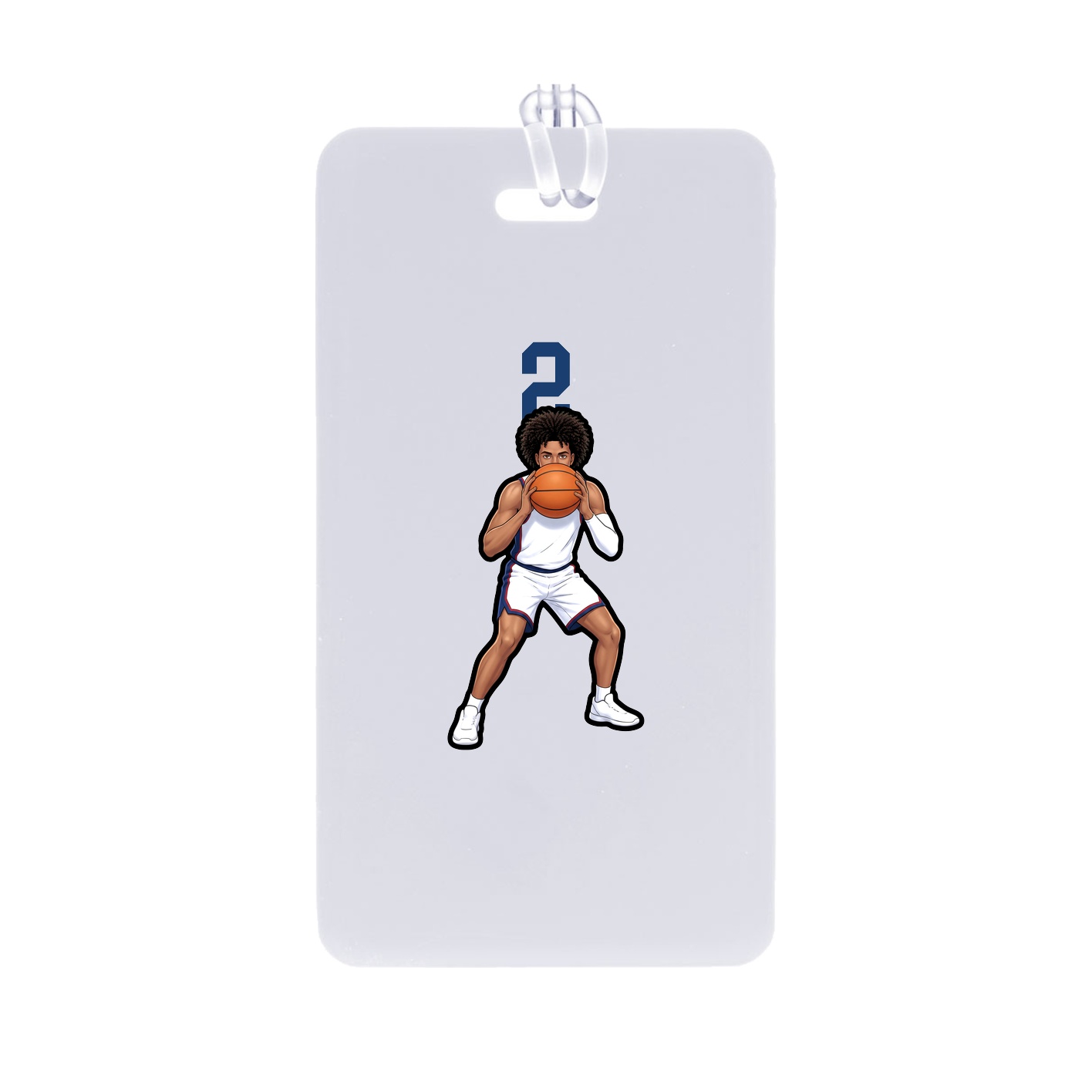 Bag Tag — Number Top in Classic