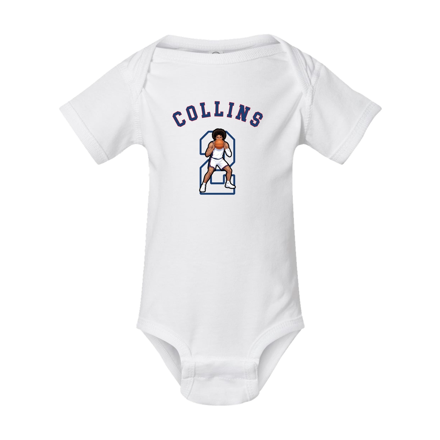 Baby Onesie — Shirsey Arch in White