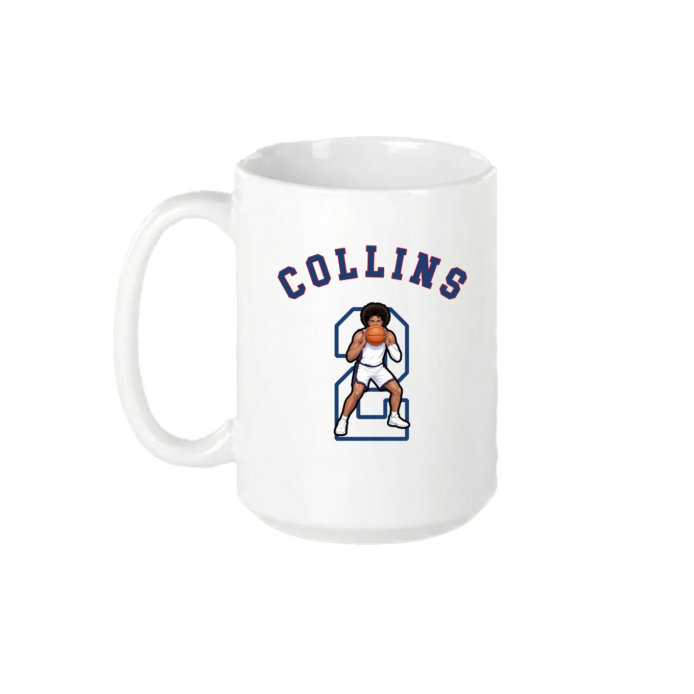 15oz Coffee Mug — Shirsey Arch in White