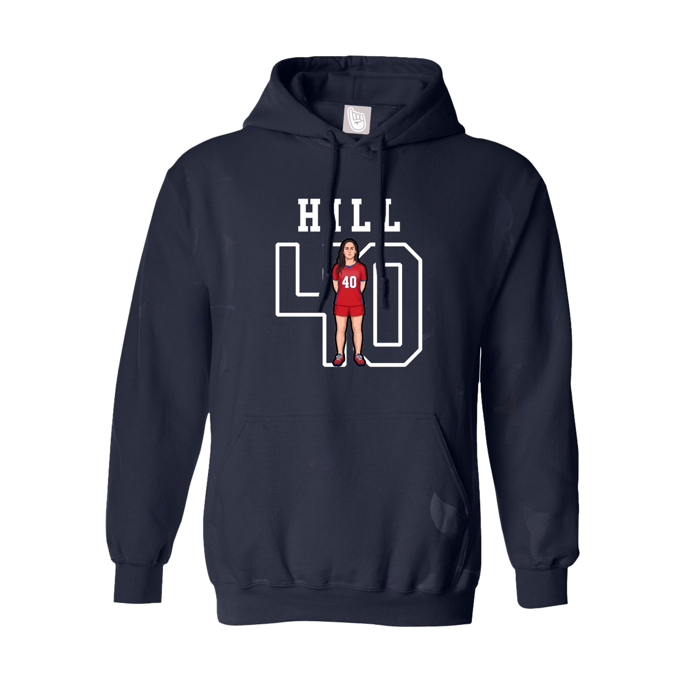 Youth Hoodie — Shirsey in Navy