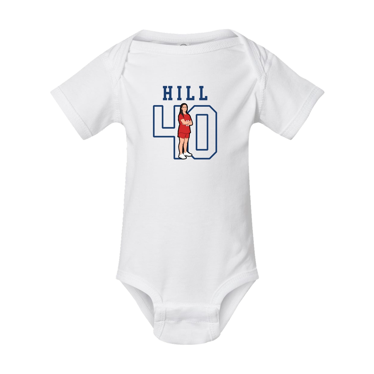 Baby Onesie — Shirsey in White