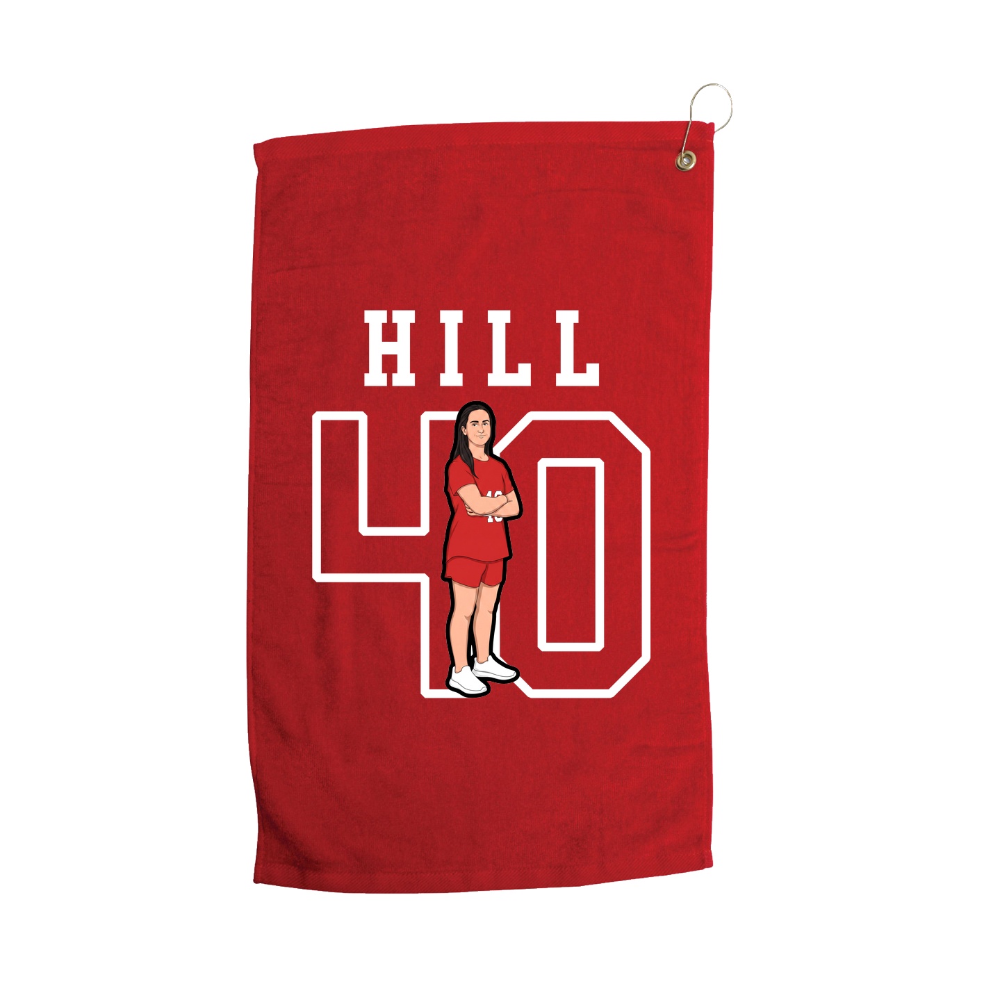 Golf Towel — Shirsey in Red