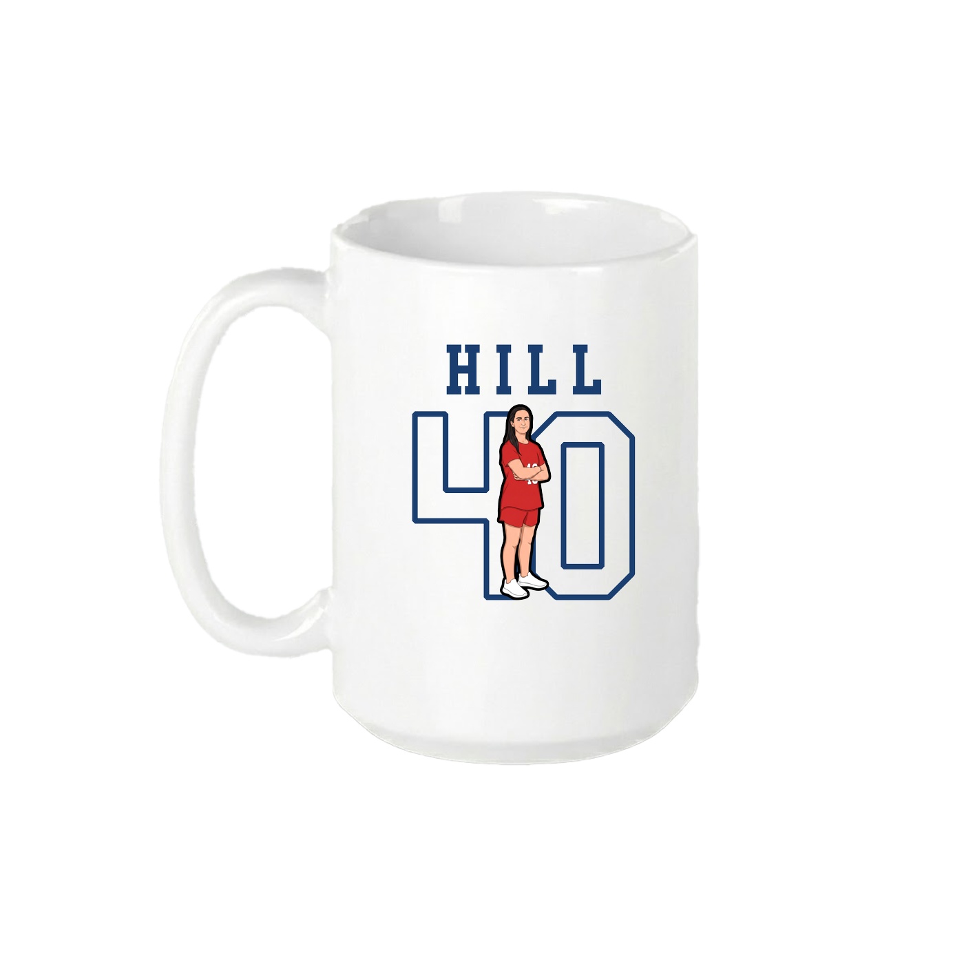 15oz Coffee Mug — Shirsey in White