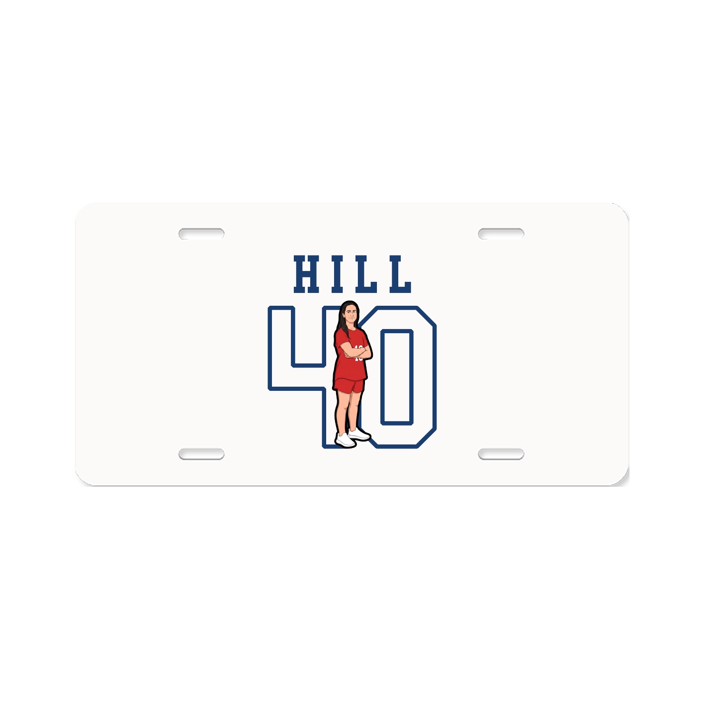 License Plate — Shirsey in Classic