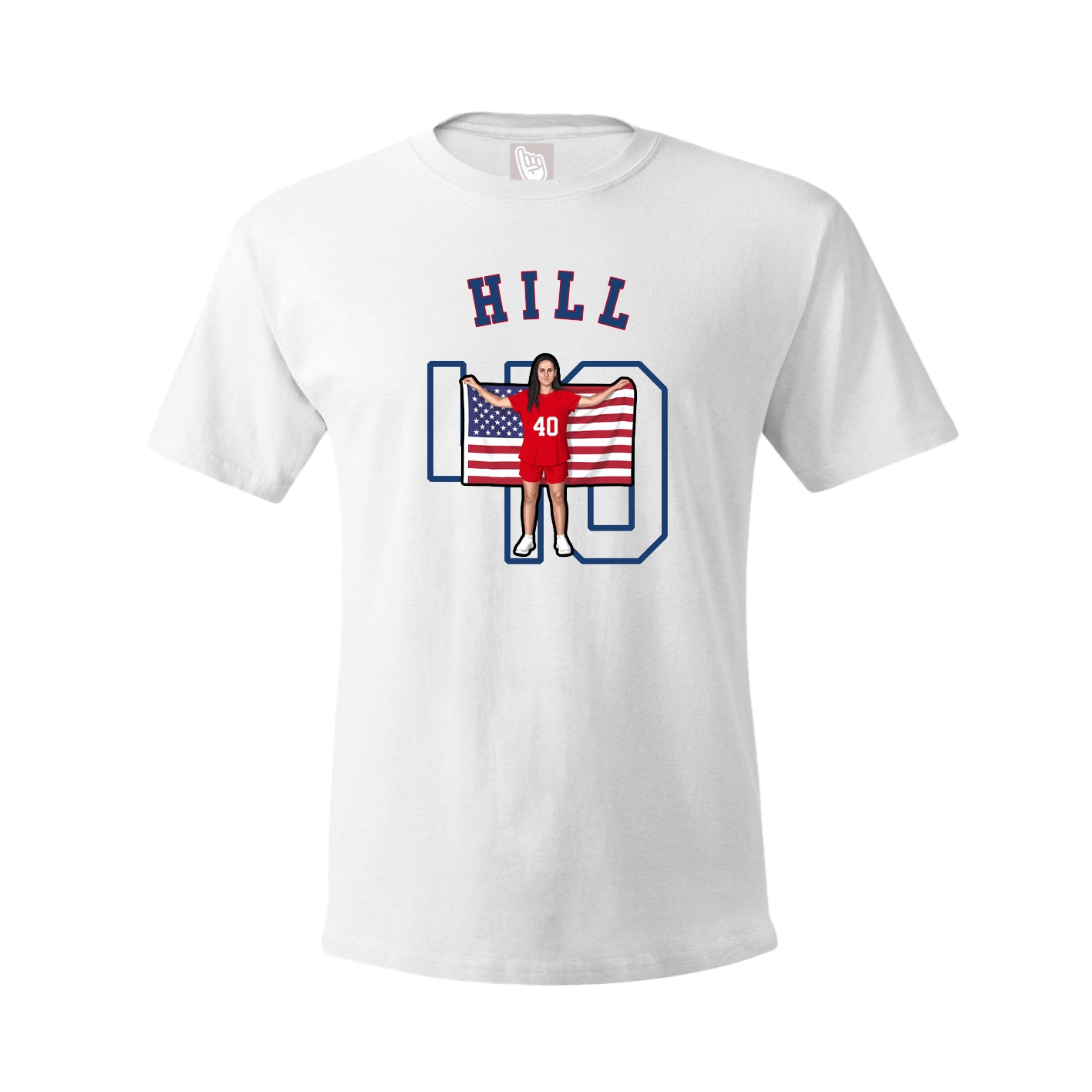 Tee — Shirsey Arch in White