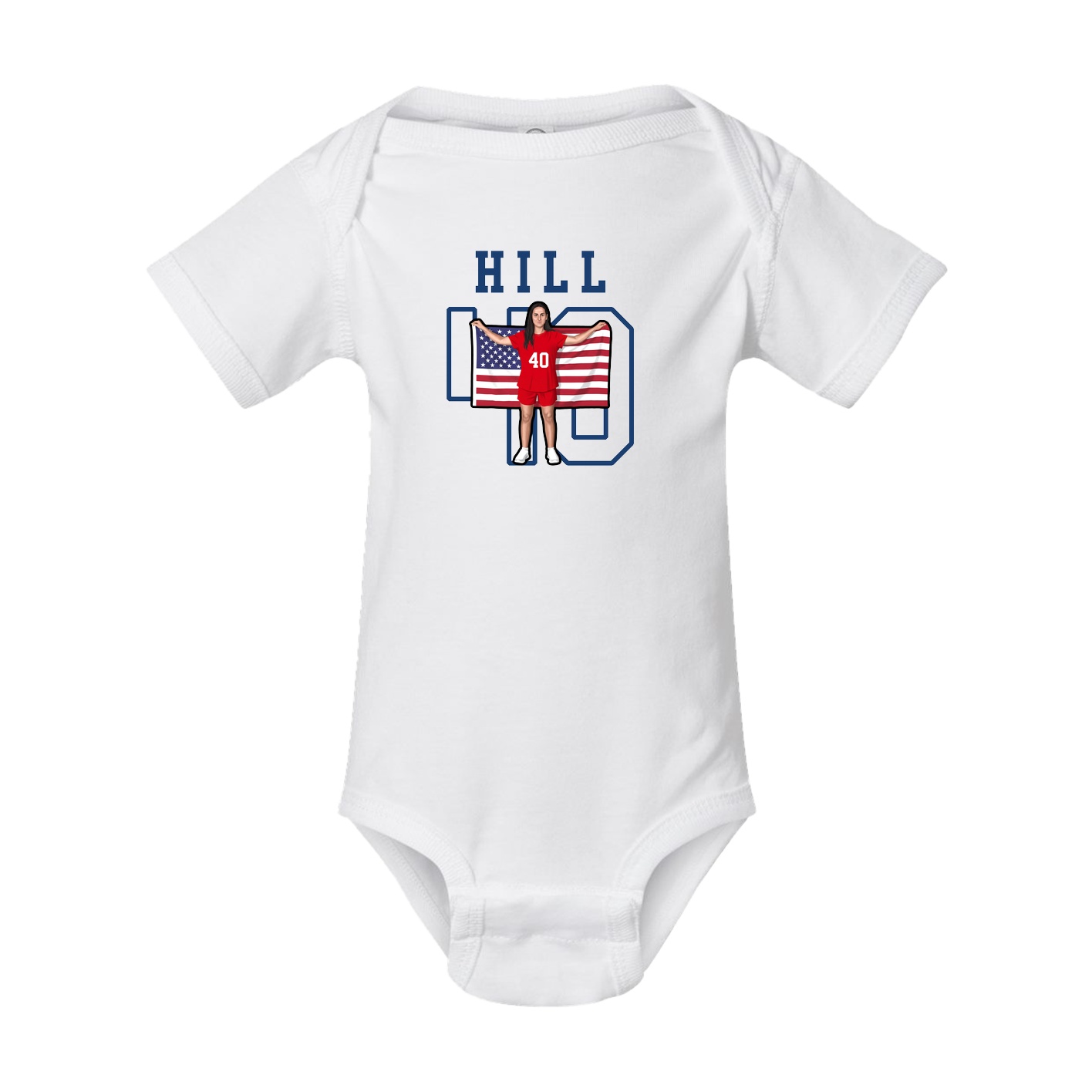 Baby Onesie — Shirsey in White
