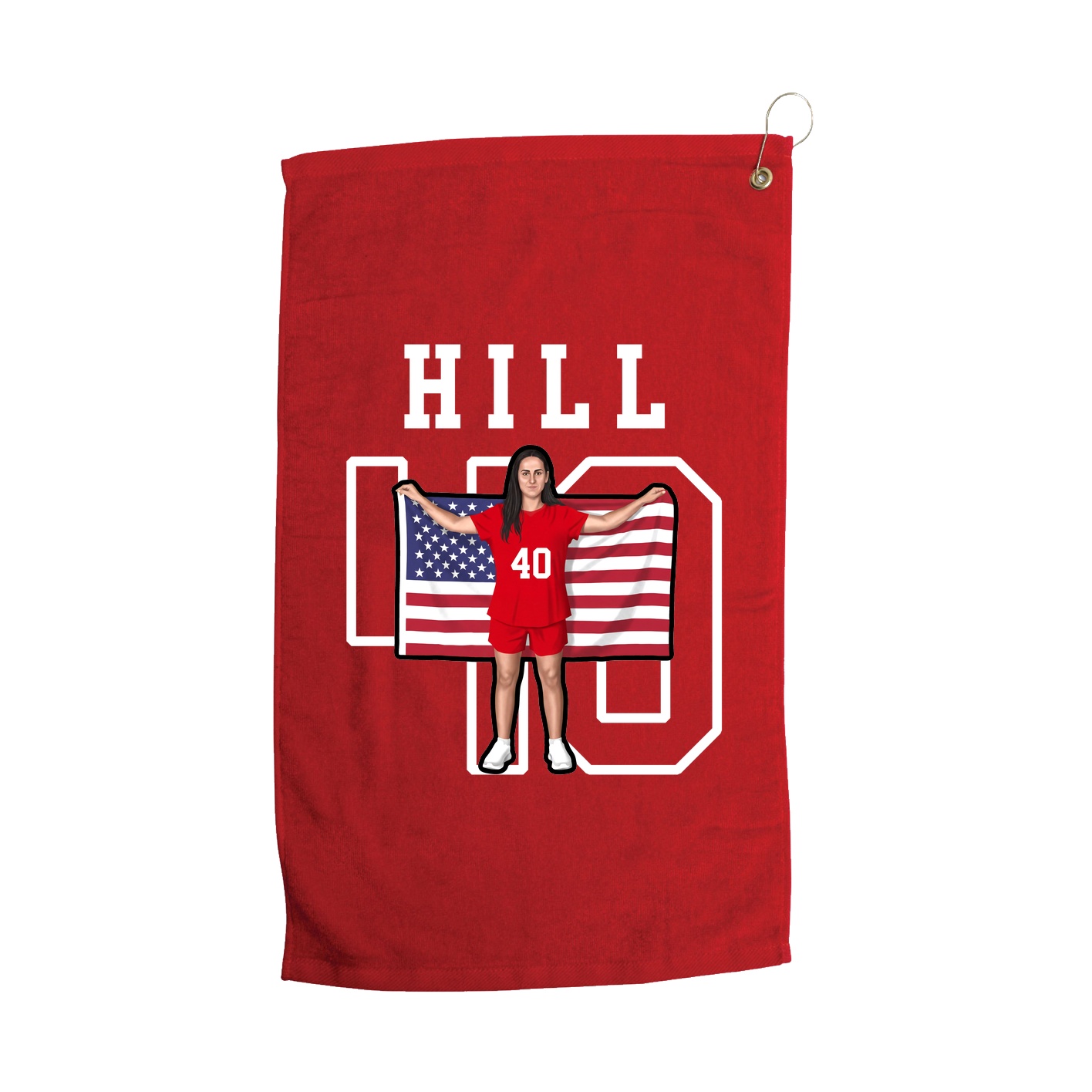 Golf Towel — Shirsey in Red