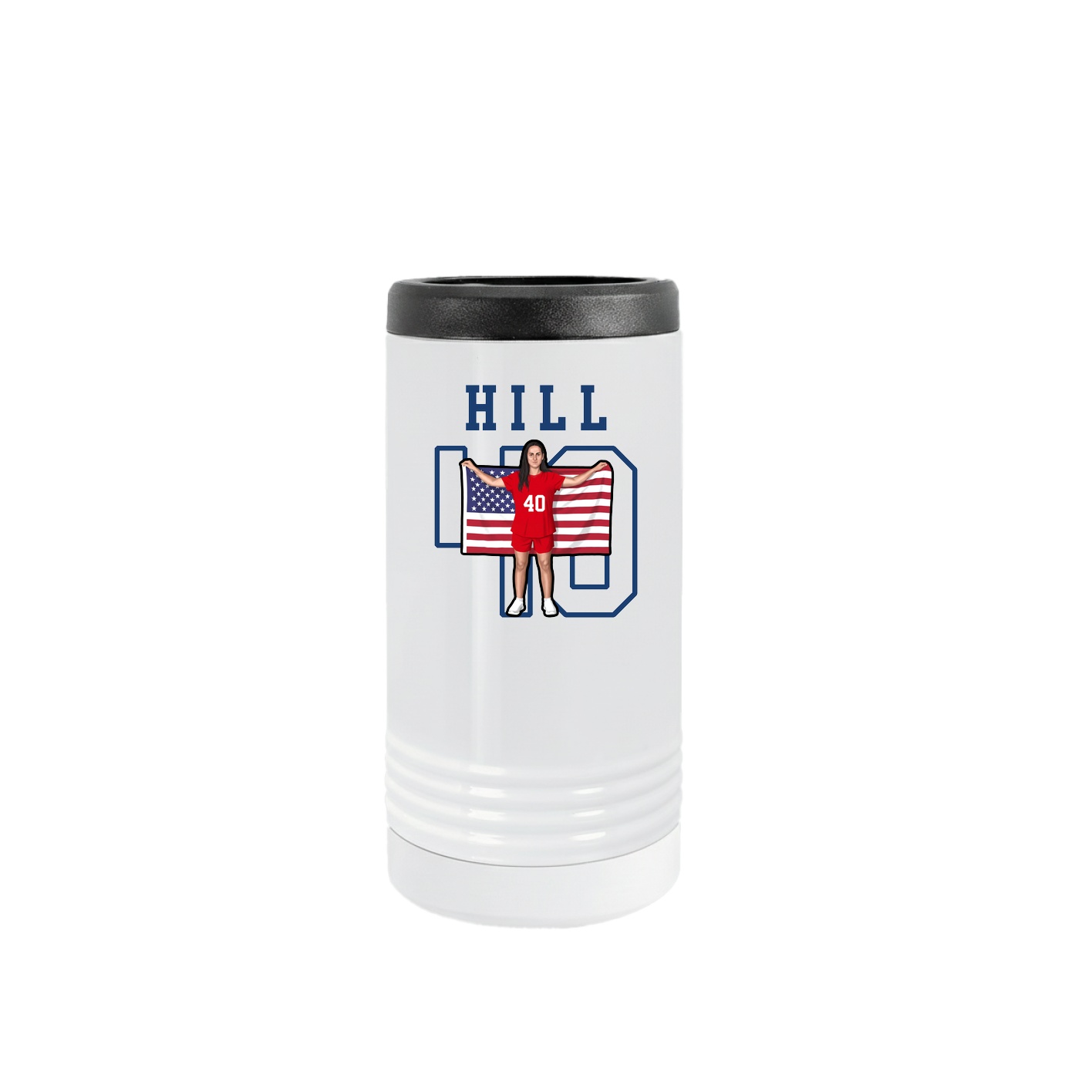 Slim Beverage Holder — Shirsey in White